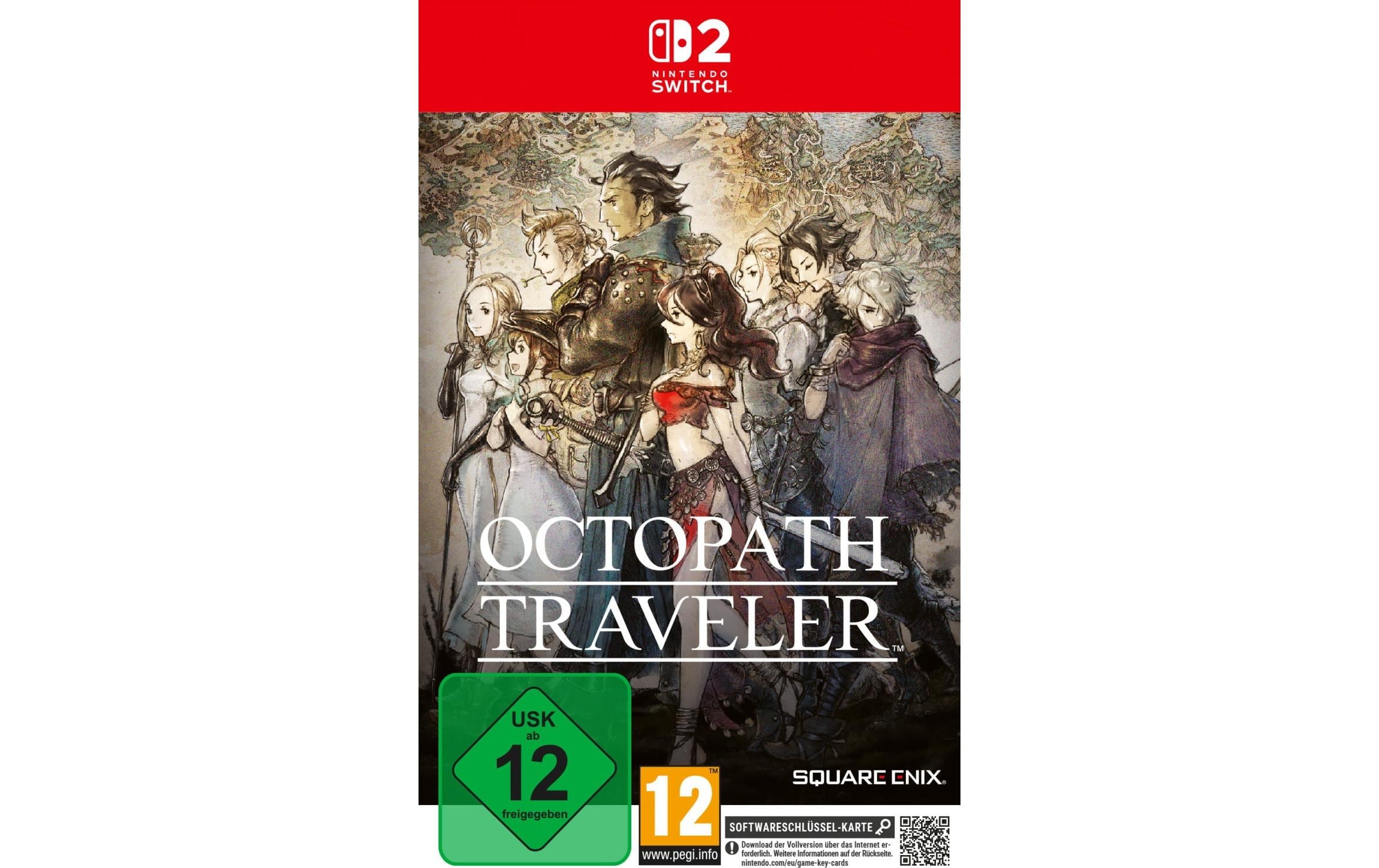 SquareEnix Spielesoftware »Octopath Traveler [NSW2] (D/F/I) (Game-Key Card)« Nintendo Switch 2