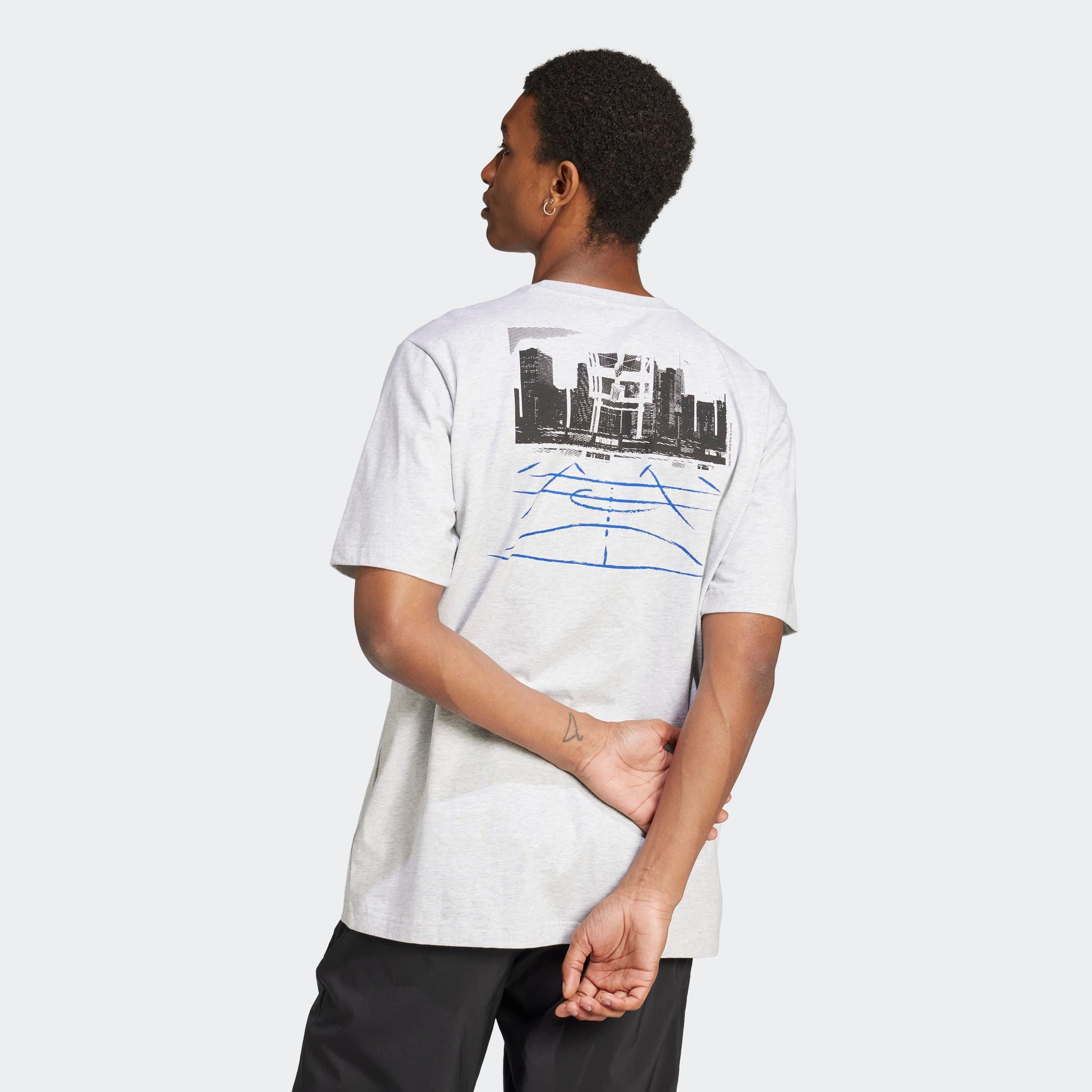 adidas Sportswear T-Shirt »M C PHOTO TEE«, Rückenprint