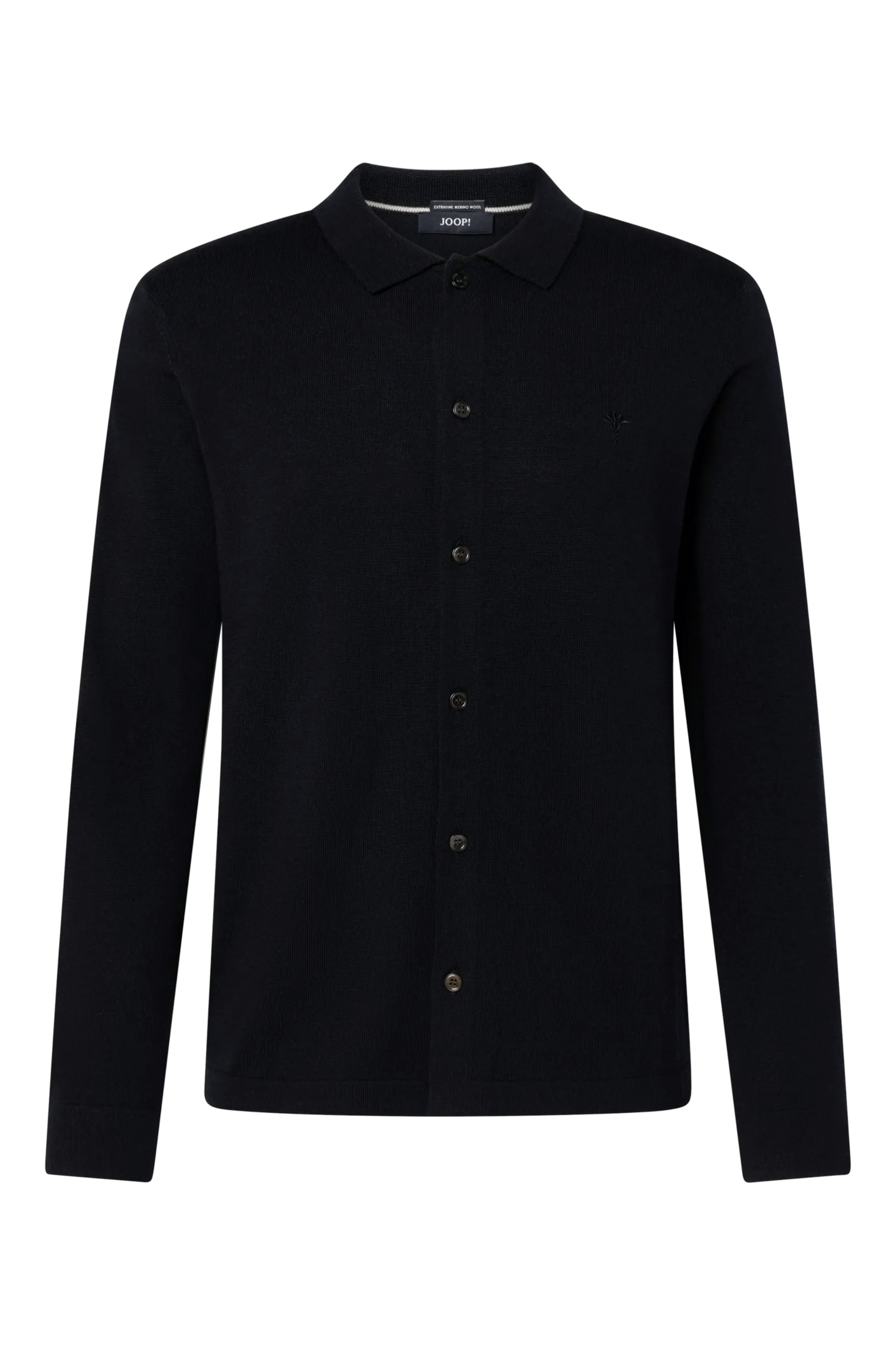 Image of JOOP Langarm-Poloshirt "Davus" Regular fit aus reiner Wolle