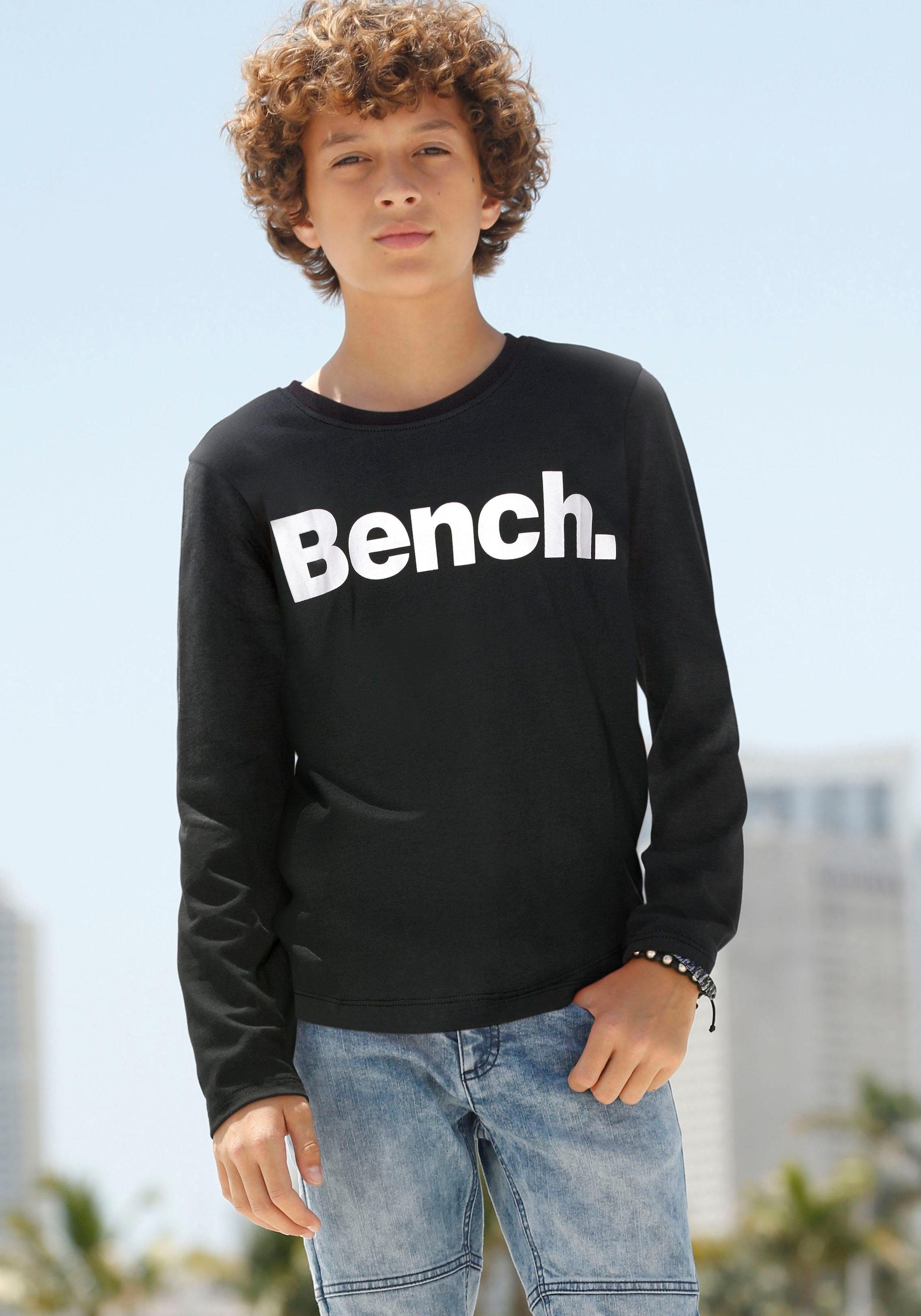 Bench. Langarmshirt »Basic«, mit Logodruck kaufen