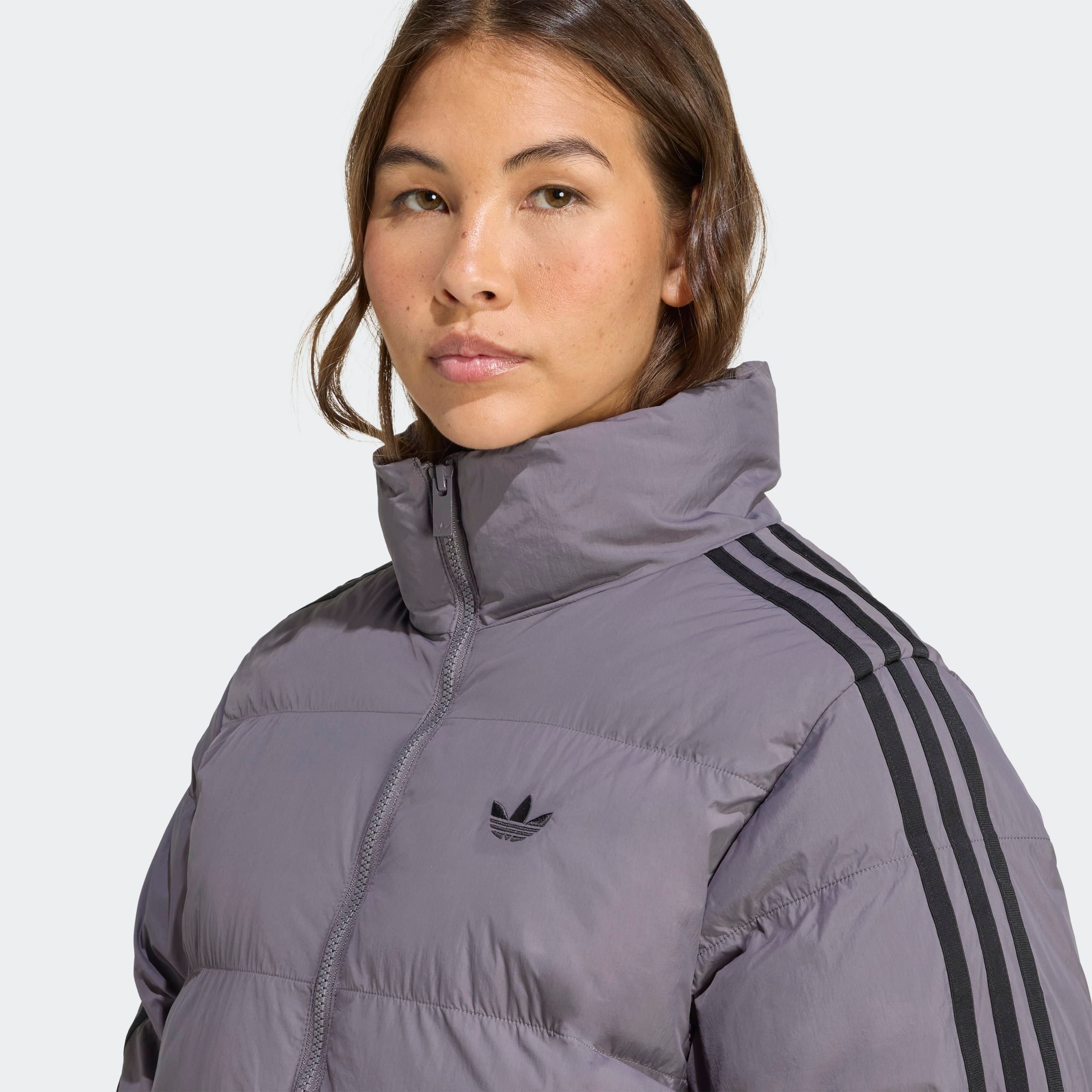 adidas Originals Winterjacke »LONG PUFFER« Langer Mantel aus Kunstdaunen