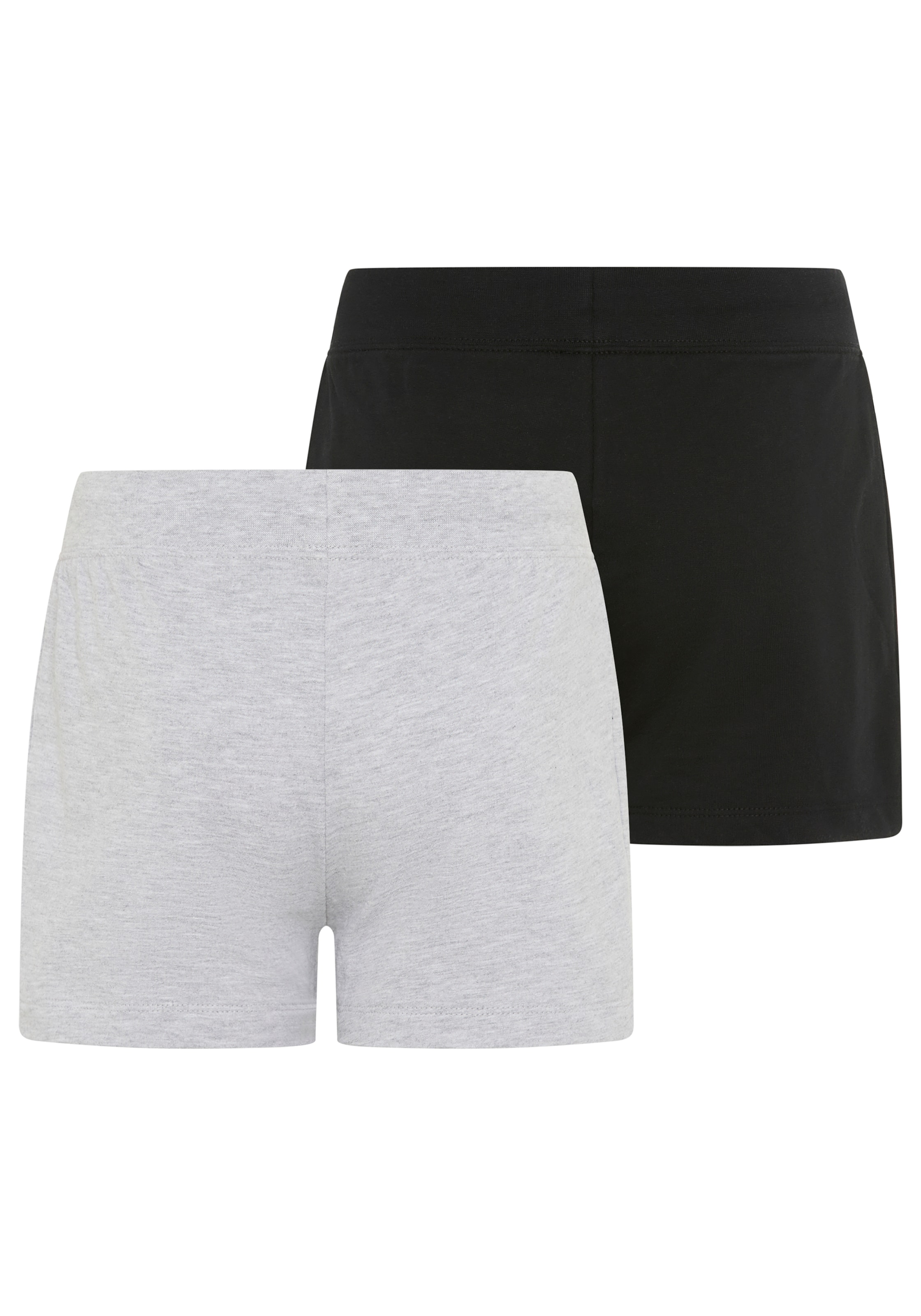 H.I.S Sweatshorts »2er Pack Sweat-Shorts mit Stickerei für Mädchen«  für Mädchen, mit Gummizug am Bund, aus Baumwolle und Viskose