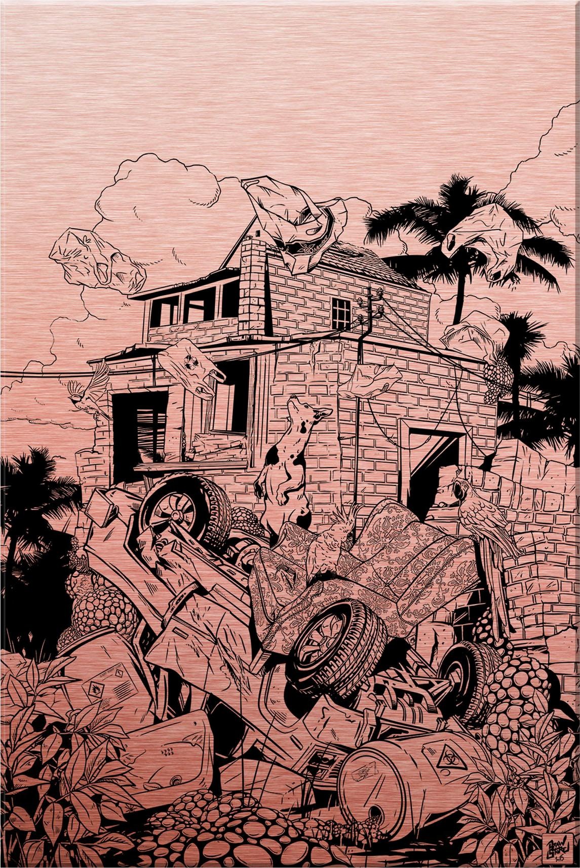 Image of Wall-Art Alu-Dibond-Druck »Drawstore - Pickup«, 40/60 cm bei Ackermann Versand Schweiz