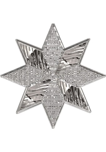 Wandtattoo »Metallic Star Silberfarben Stern«