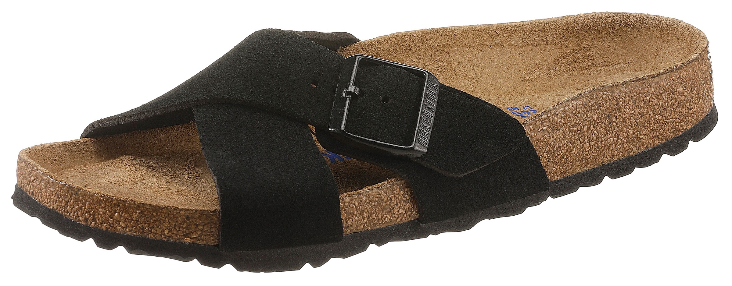 Image of Birkenstock Pantolette »Siena SFB«, aus Veloursleder, Schuhweite schmal bei Ackermann Versand Schweiz