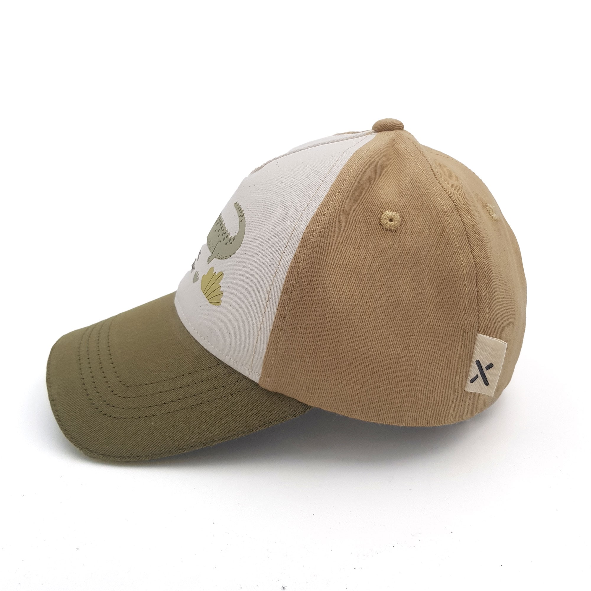 MAXIMO Baseball Cap 1 Stk. Motiv Krokodil, Basecap, 5-Panel, Klettverschluss, Jungen