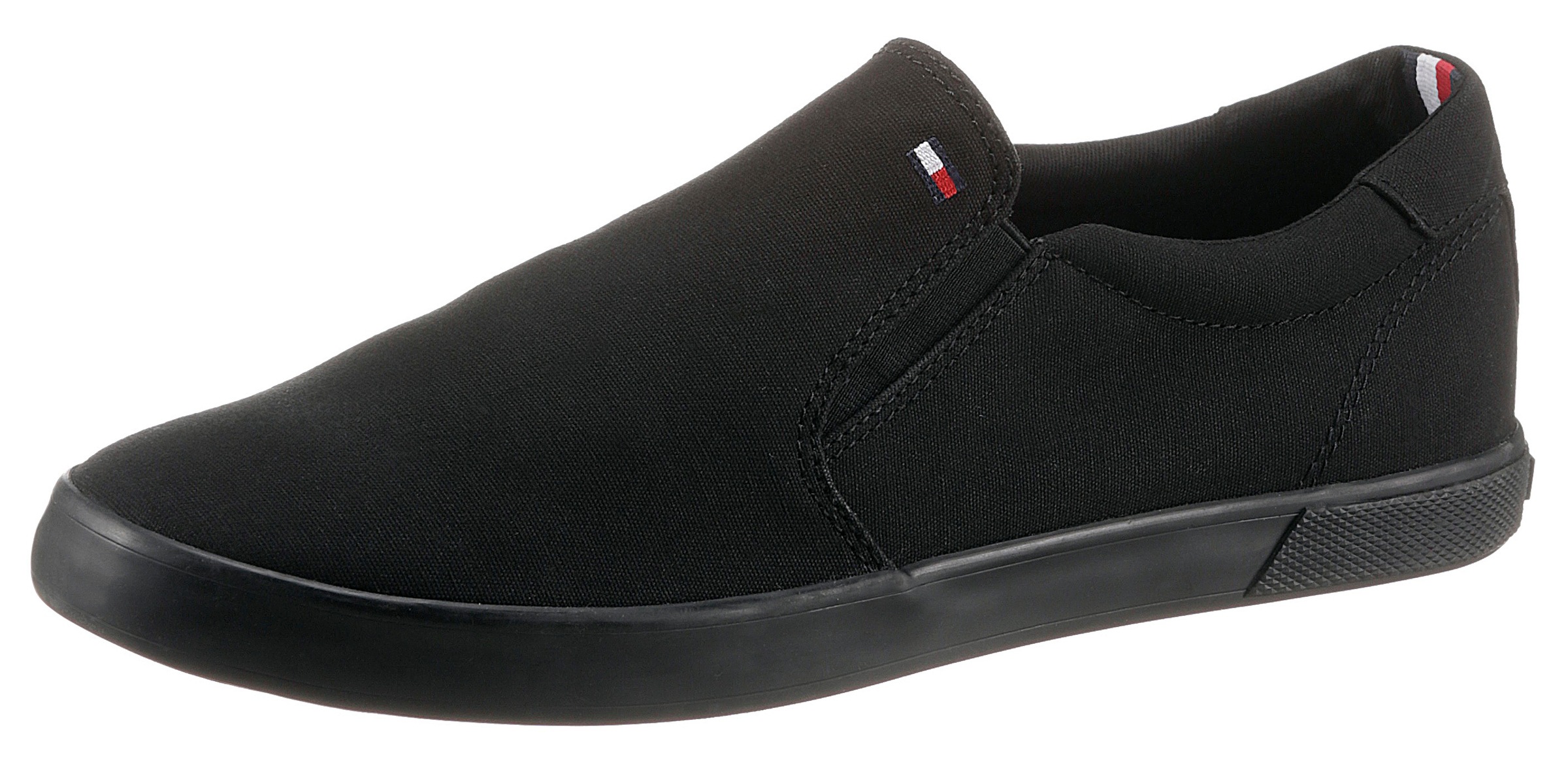 Image of Tommy Hilfiger Slip-On Sneaker »ICONIC SLIP ON SNEAKER«, mit seitlichen Stretcheinsätzen bei Ackermann Versand Schweiz