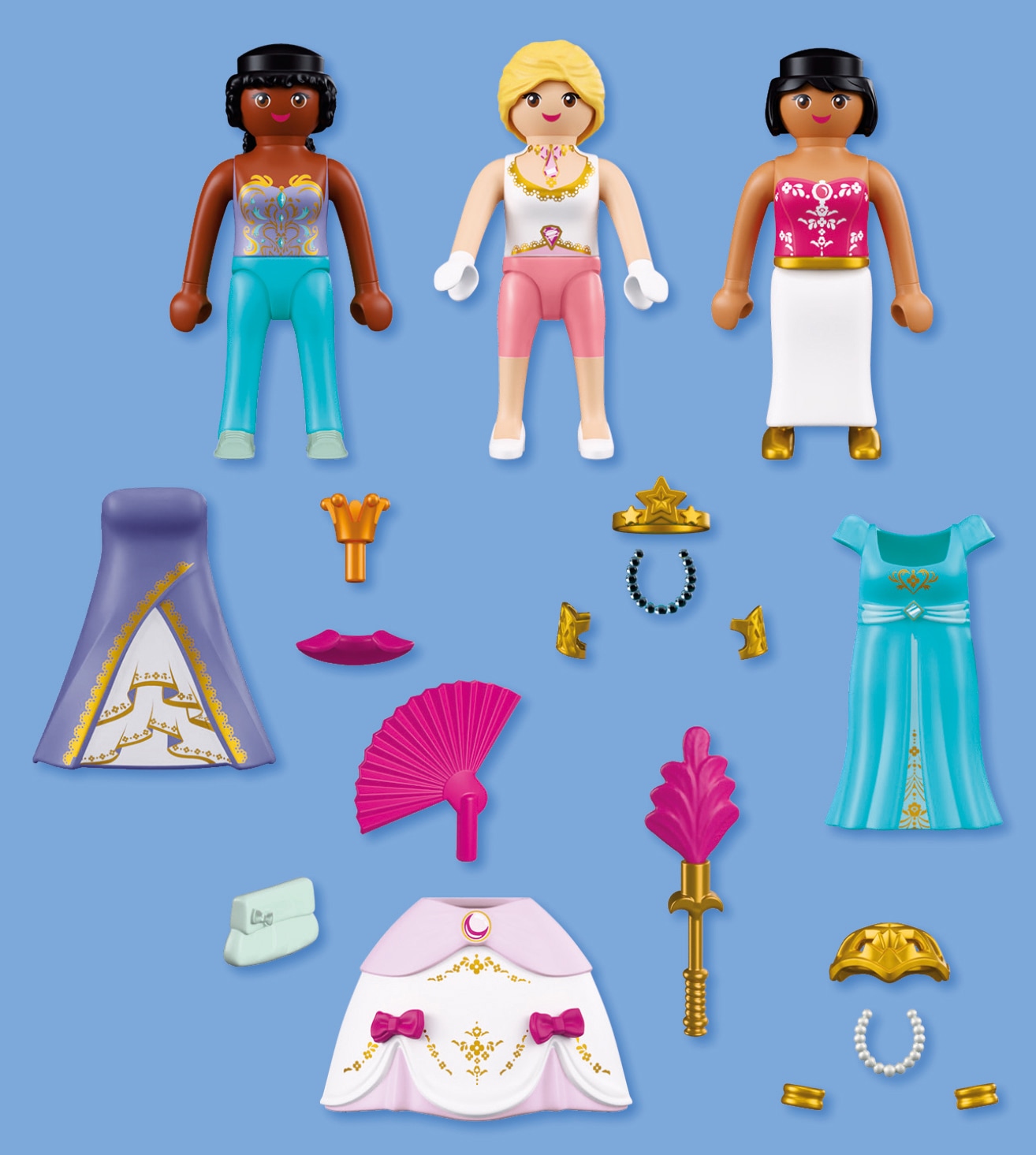 Playmobil® Jeu de construction »Drei Prinzessinnen (72055), Princess« fabriqué en Europe