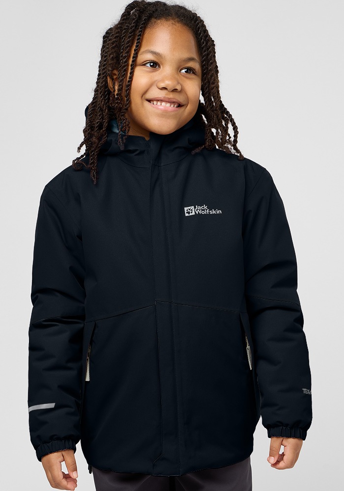Image of Jack Wolfskin Outdoorjacke "BLOCKY JACKET K" mit Kapuze