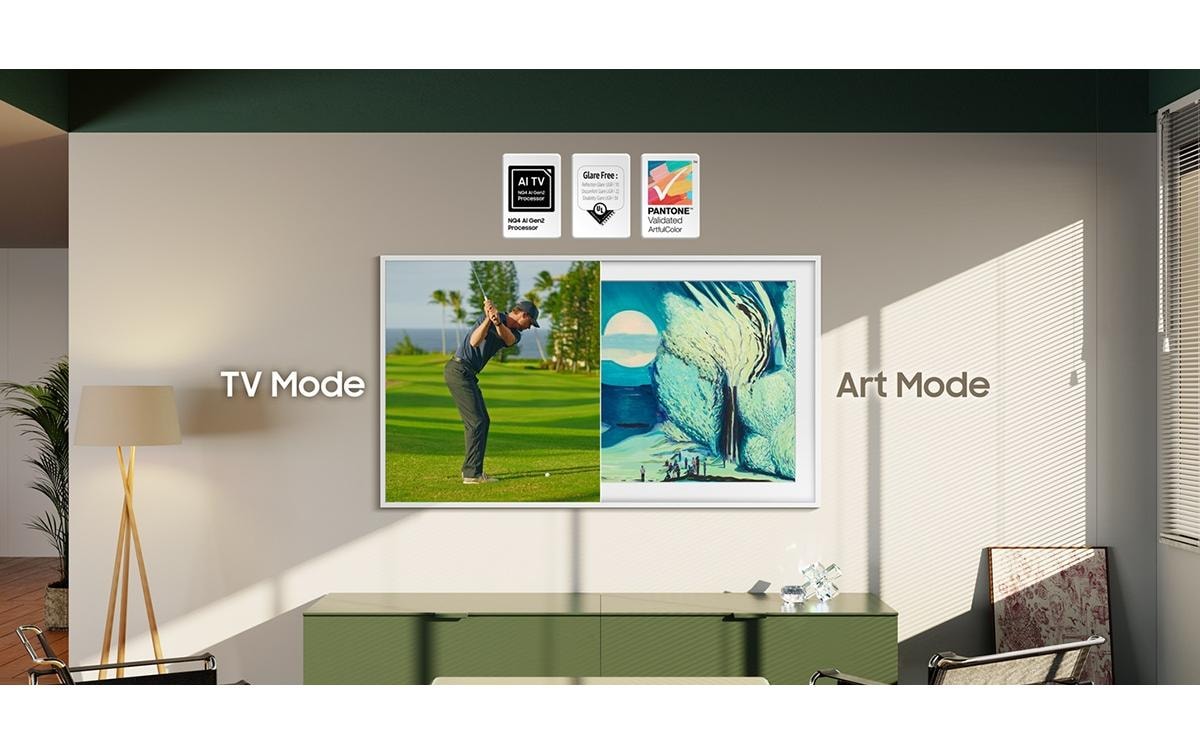 Samsung QLED-Fernseher »QE55LS03FA« 138 cm/55 ″