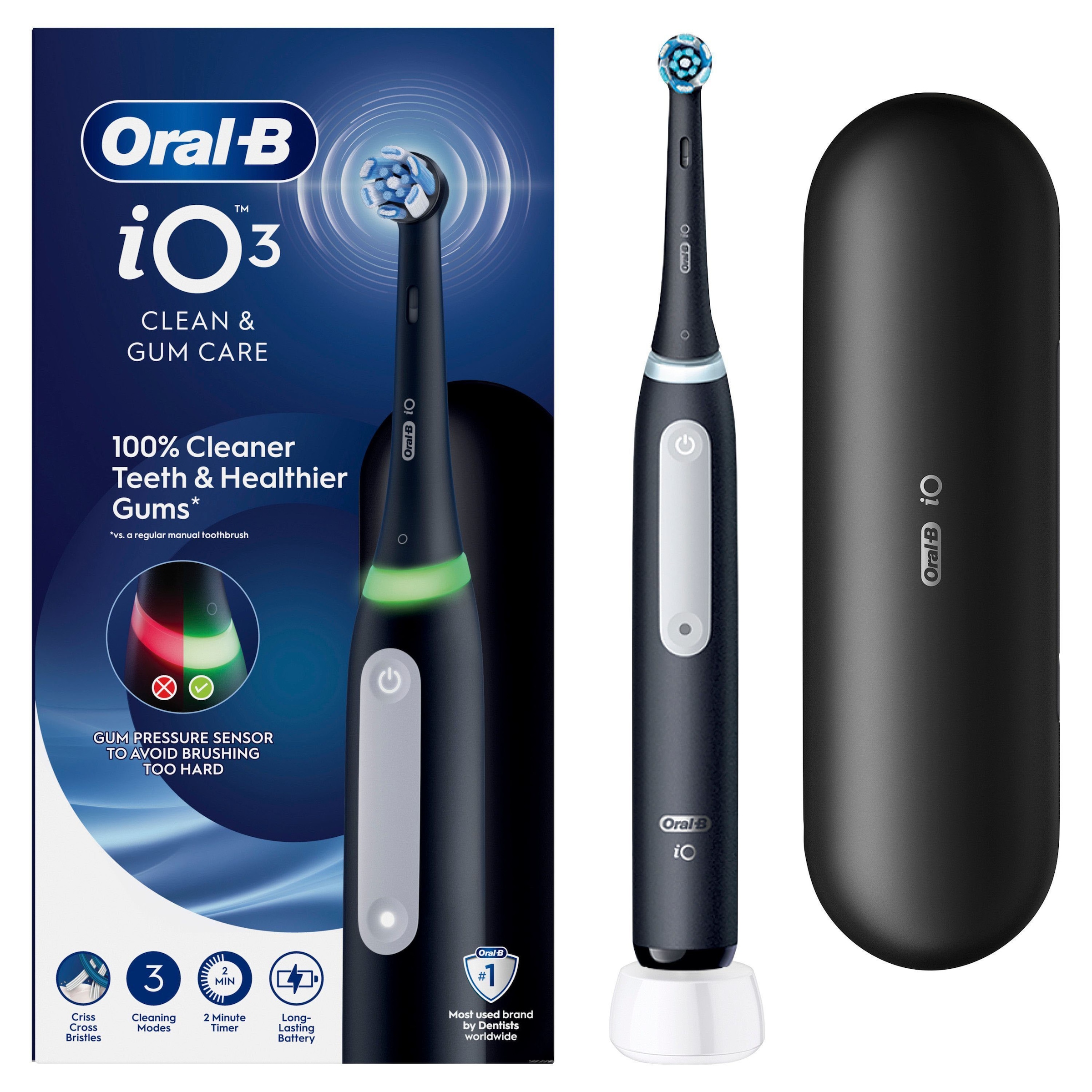 Oral-B Brosse à dents électrique »iO Series 3« 1 cuis Aufsteckbürsten Technologie magnétique
