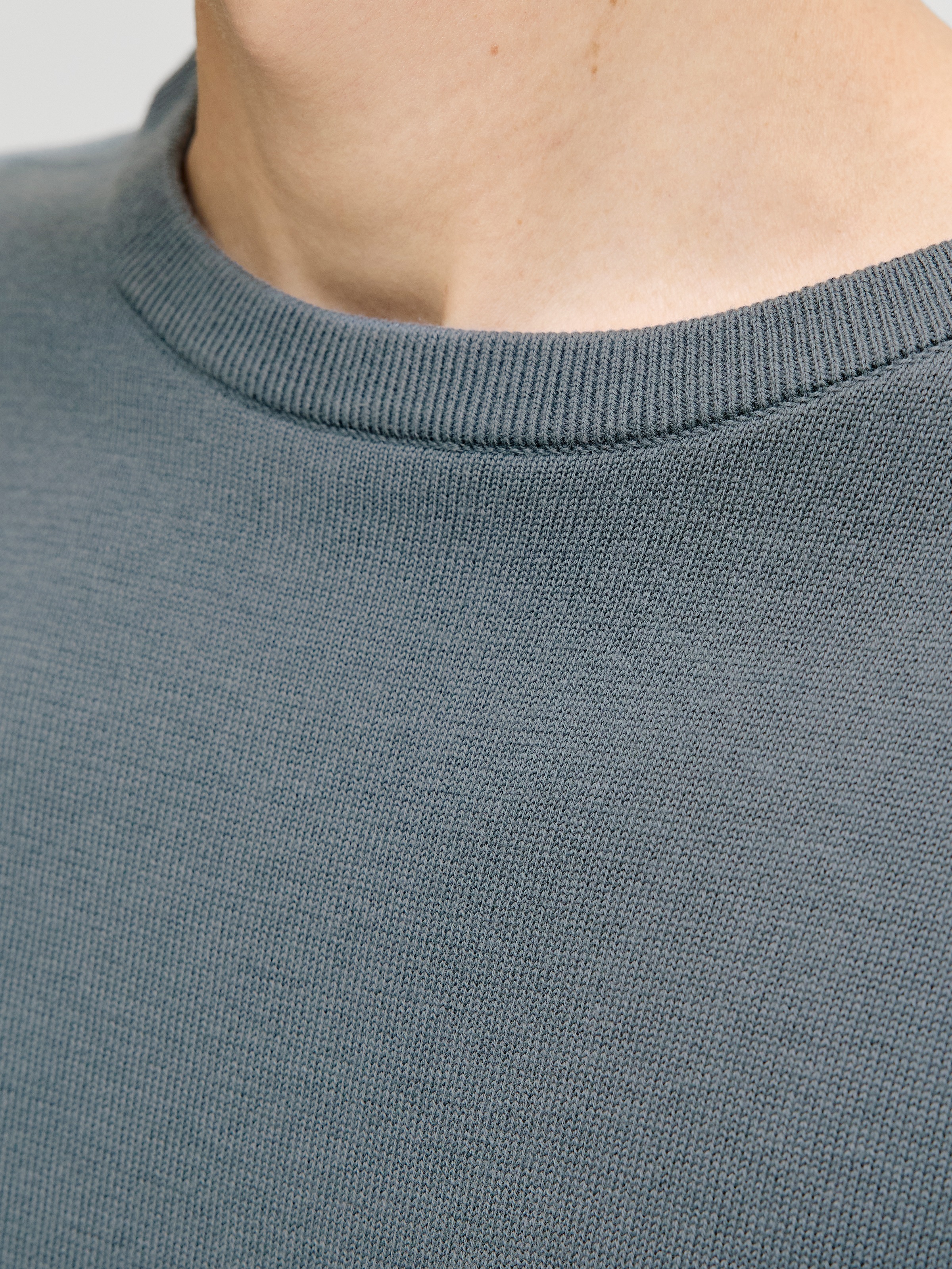 Jack & Jones Rundhalspullover »JJEBASIC KNIT CREW NECK NOOS«