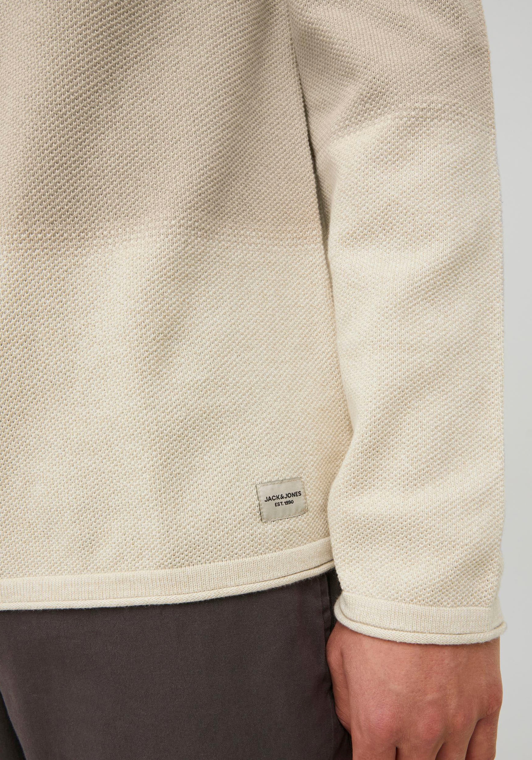 Jack & Jones Rundhalspullover »HILL KNIT«