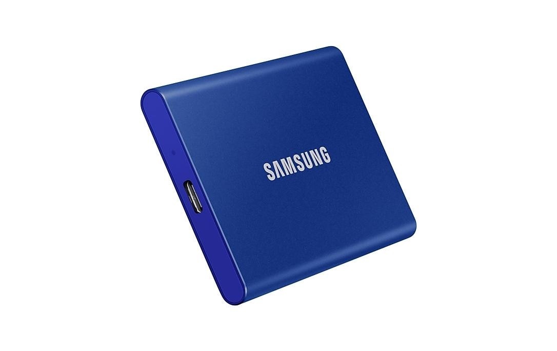 Samsung externe SSD »Port. SSD T7 500GB Indigo Blue«