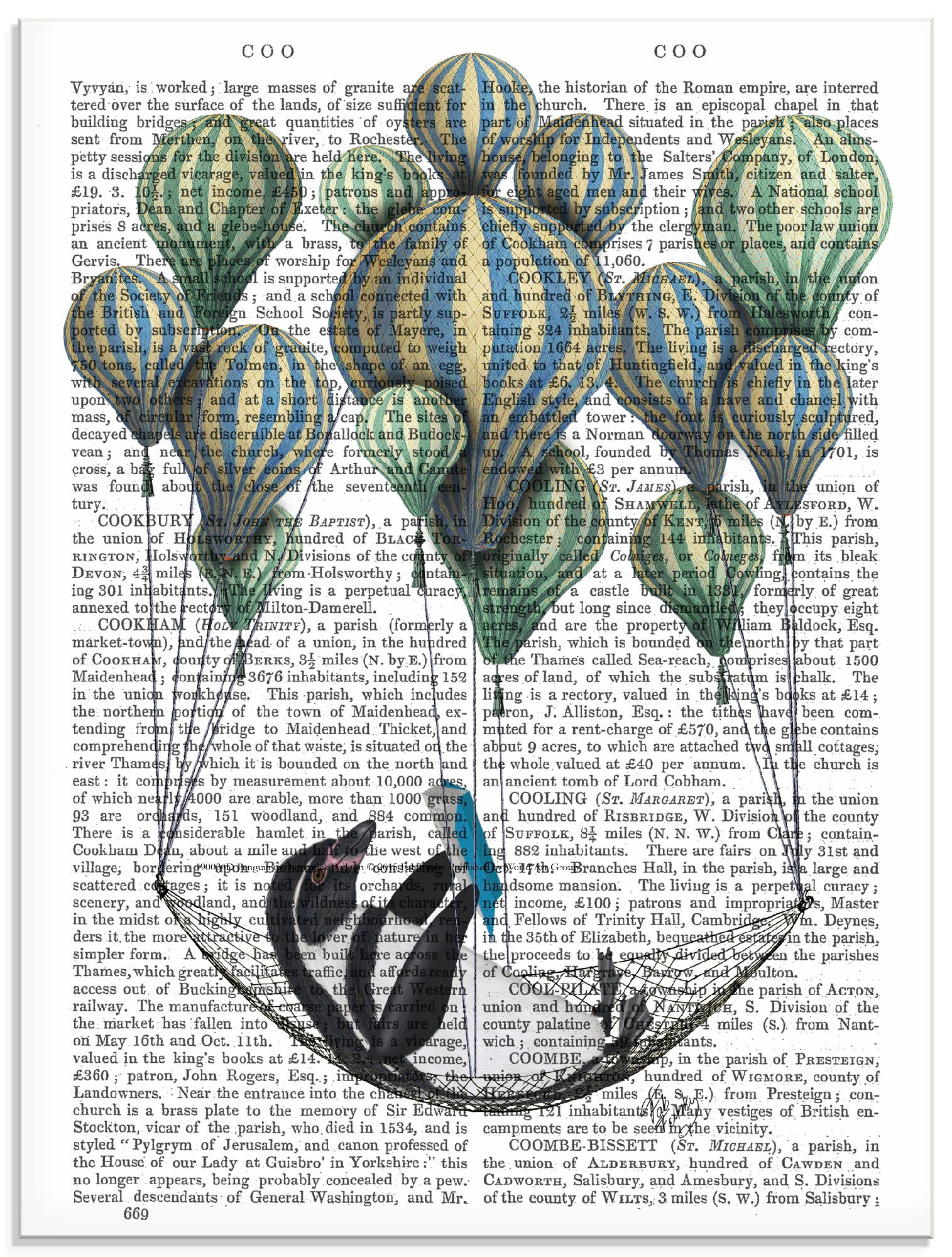 Image of Artland Glasbild »Pinguin in Schwebehängematte«, Vögel, (1 St.) bei Ackermann Versand Schweiz