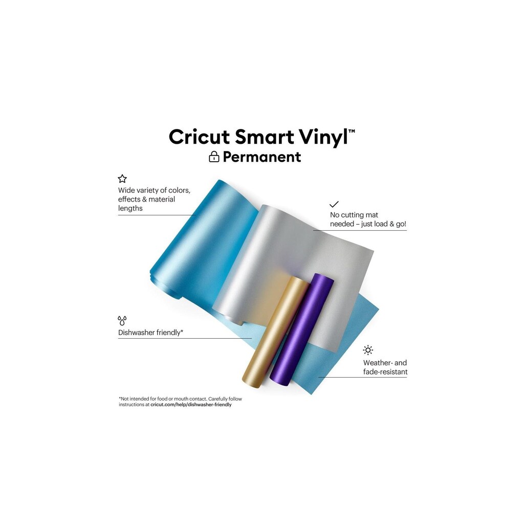 Cricut Dekorationsfolie »Smart Permanent S«