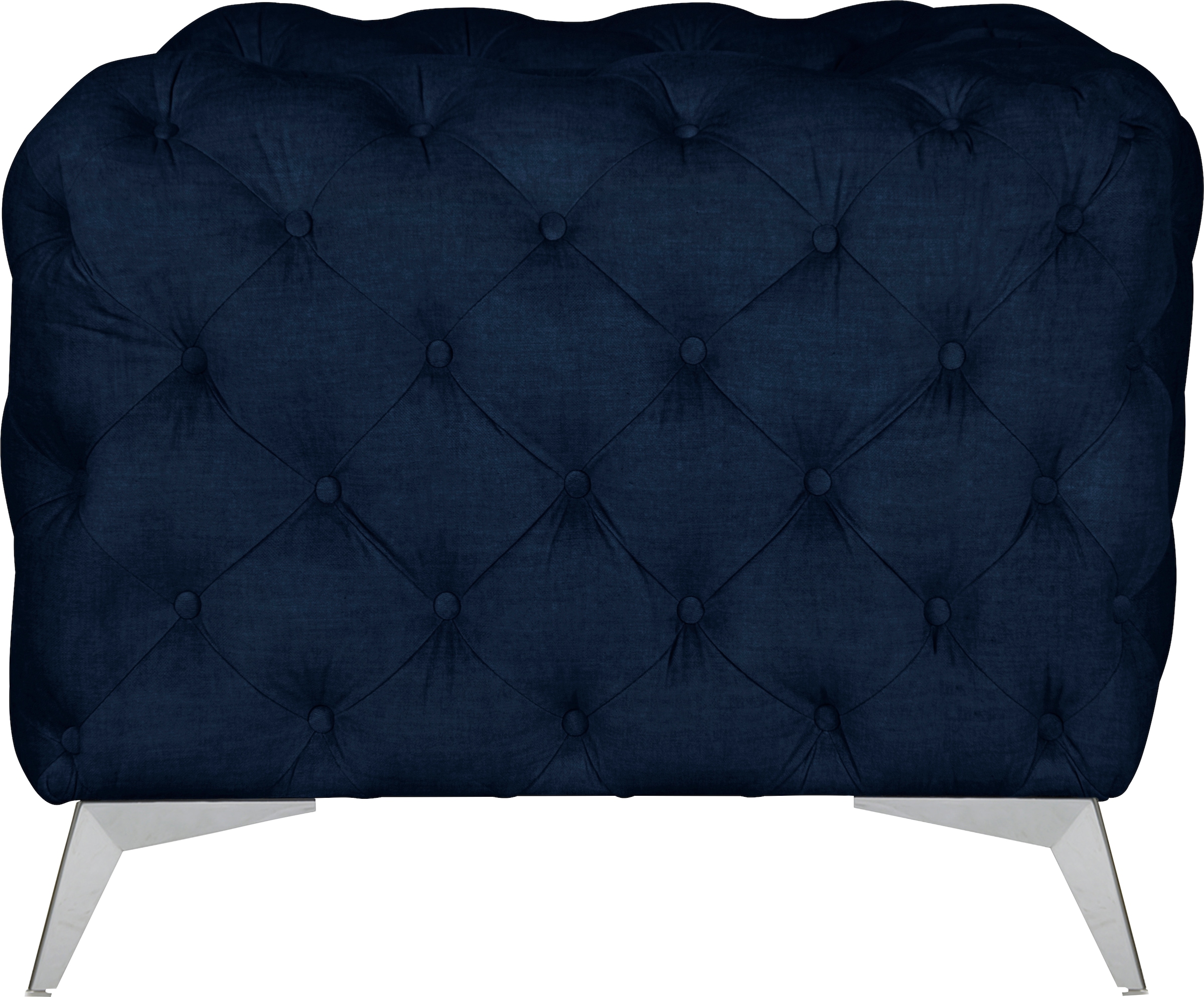 Leonique Chesterfield-Sessel »Glynis Sessel«, aufwändige Knopfheftung, moderne Chesterfield Optik, Fussfarbe wählbar