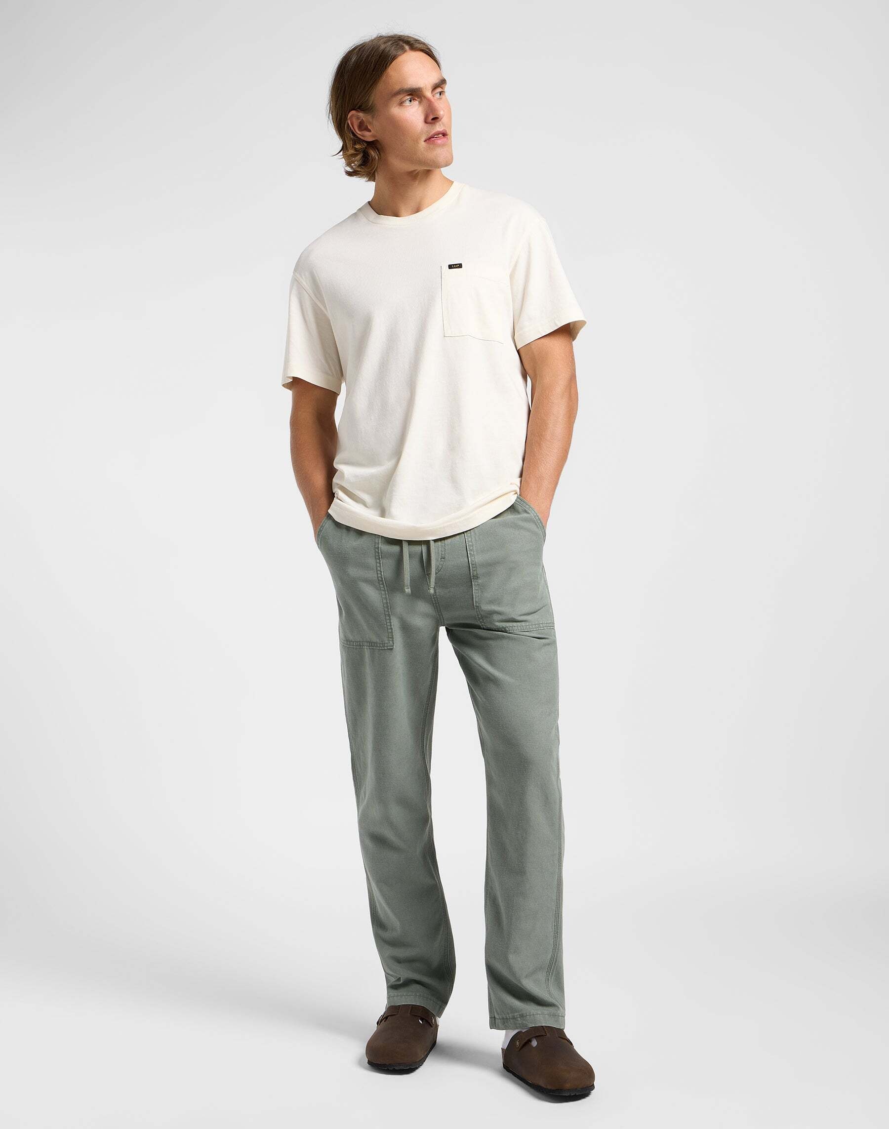 Lee® Leinenhose »LEE Leinenhose Utility Drawstring Pant«