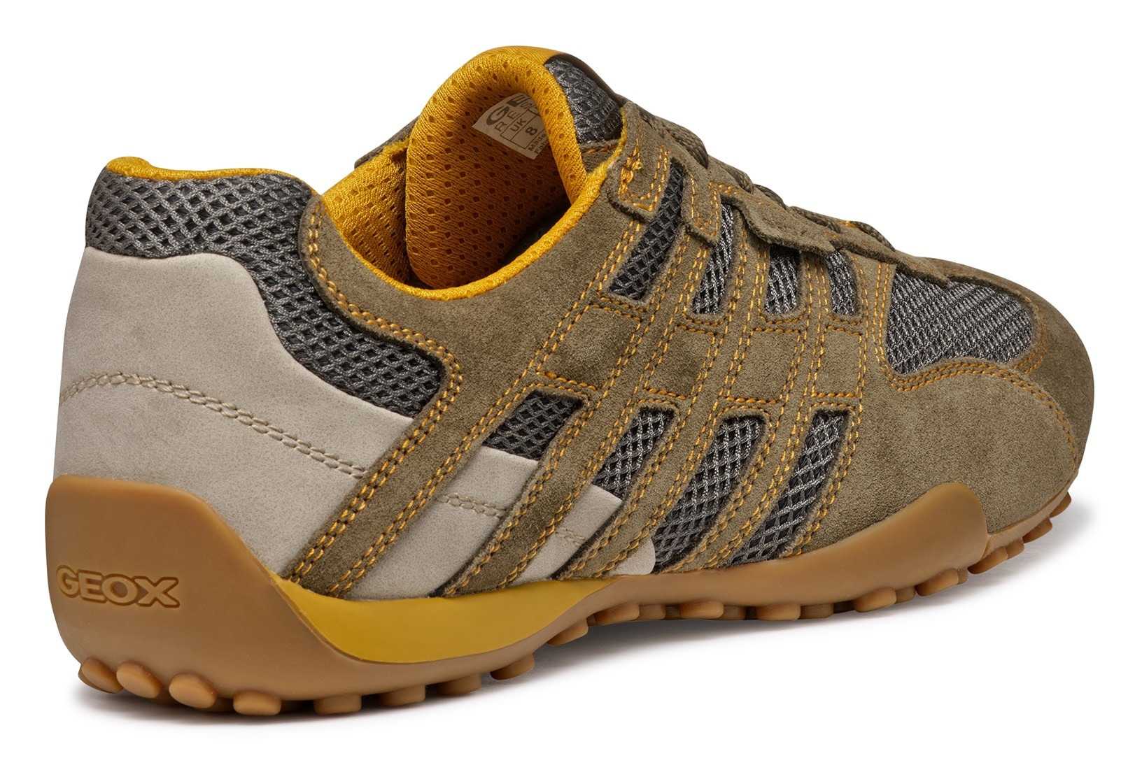 Geox Schnürschuh »U SNAKE ORIGINAL«  , Schnürschuh, Freizeitschuh, Trekking Sneaker mit Lederinnensohle