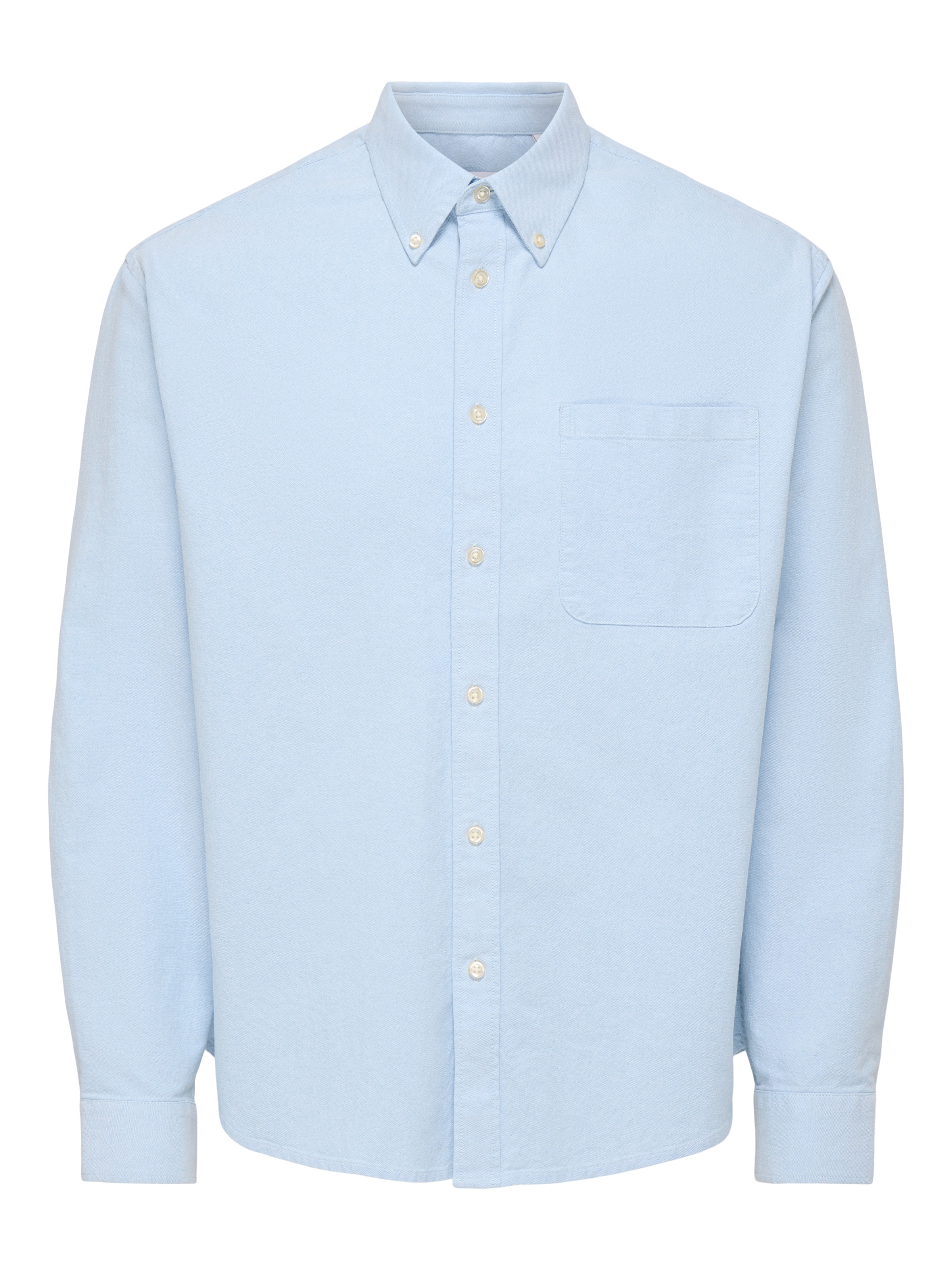 ONLY & SONS Chemise à manches longues »ONSOXFORD LS SHIRT FRML NOOS« Mélange de coton, coupe regular