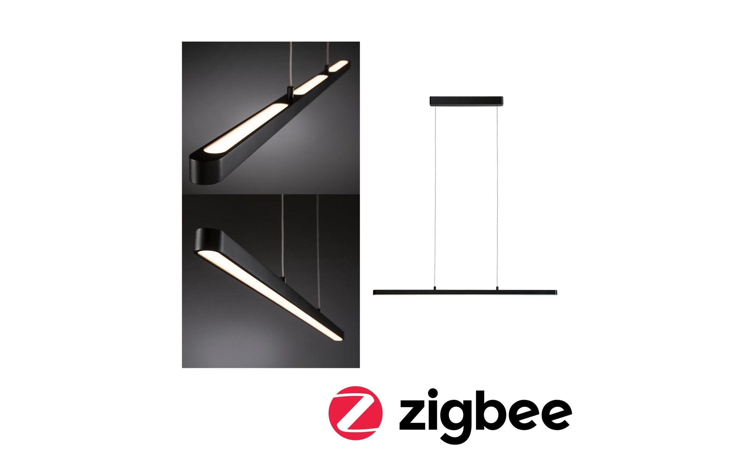 Paulmann LED Pendelleuchte »Lento Zigbee 3.0, Tunable«, 1 flammig