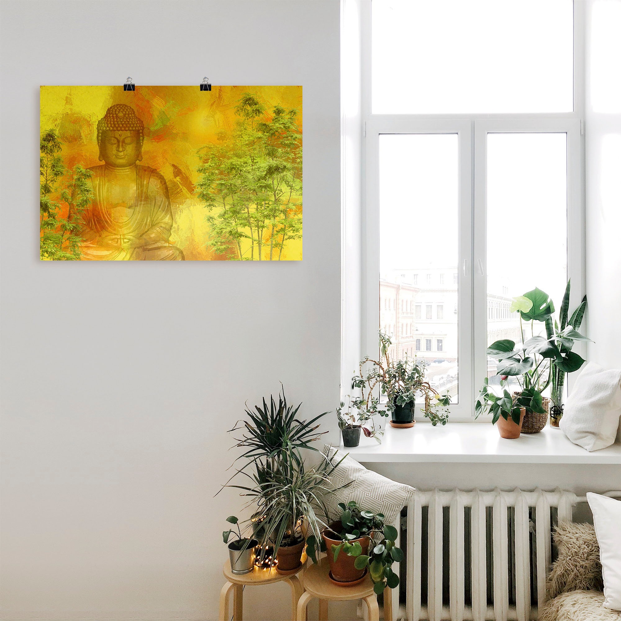 Artland Wandbild »Kraft sammeln«, Religion, (1 St.), als Alubild, Outdoorbild, Leinwandbild, Poster in verschied. Grössen