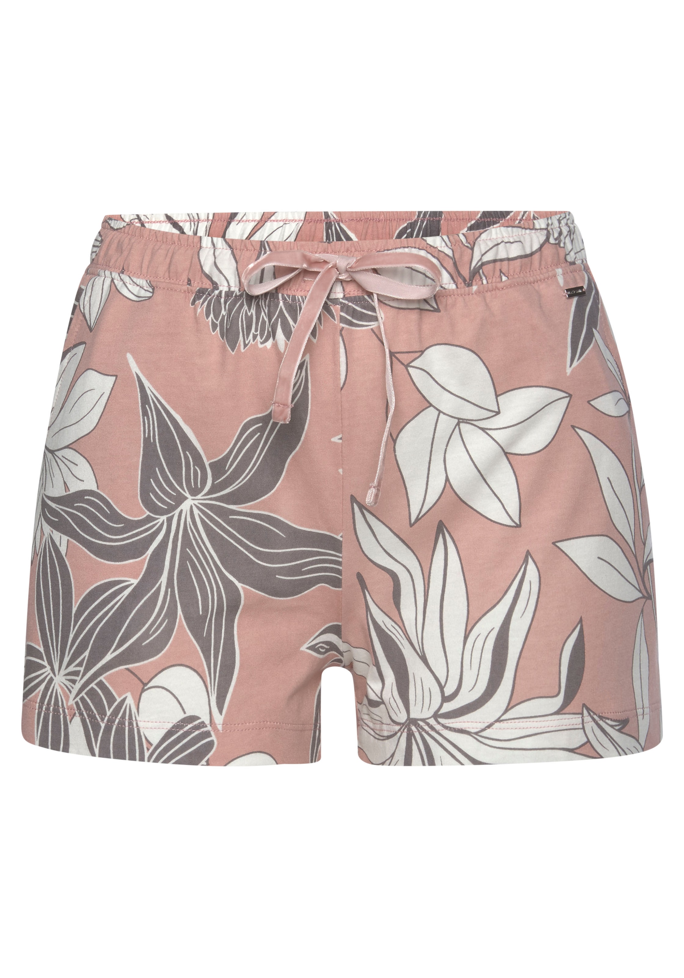LASCANA Short de nuit  mit floralem Druck