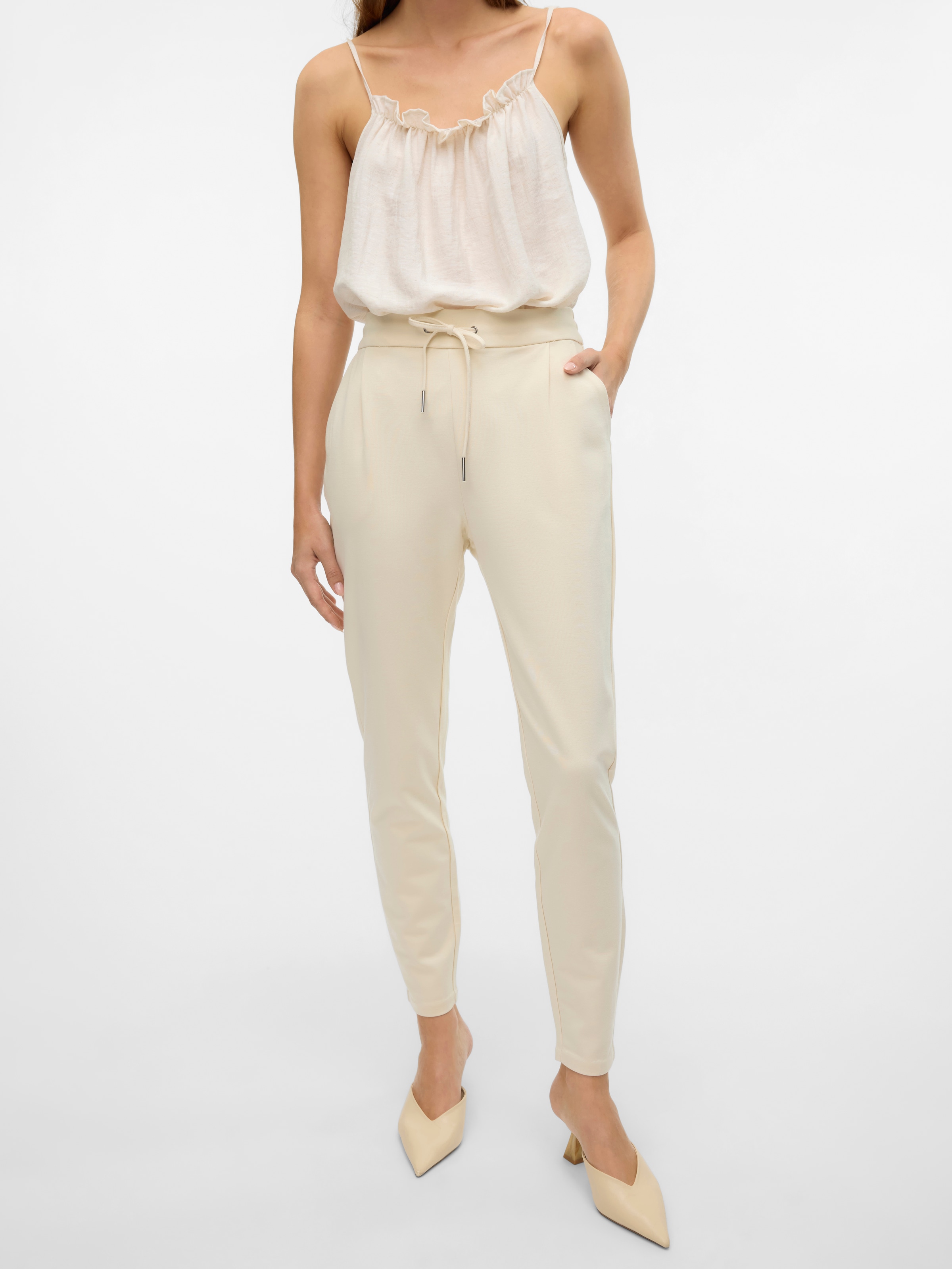 Vero Moda Pantalon de jogging »VMEVA MR LOOSE STRING PANT GA NOOS«  dos avec bande élastique
