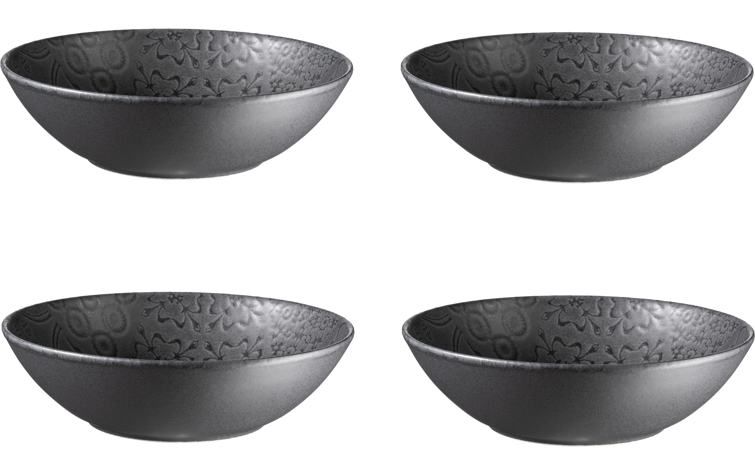 Image of MÄSER Schüssel "Tiles 17 cm, 4 Stück" 4 tlg. aus Steinzeug