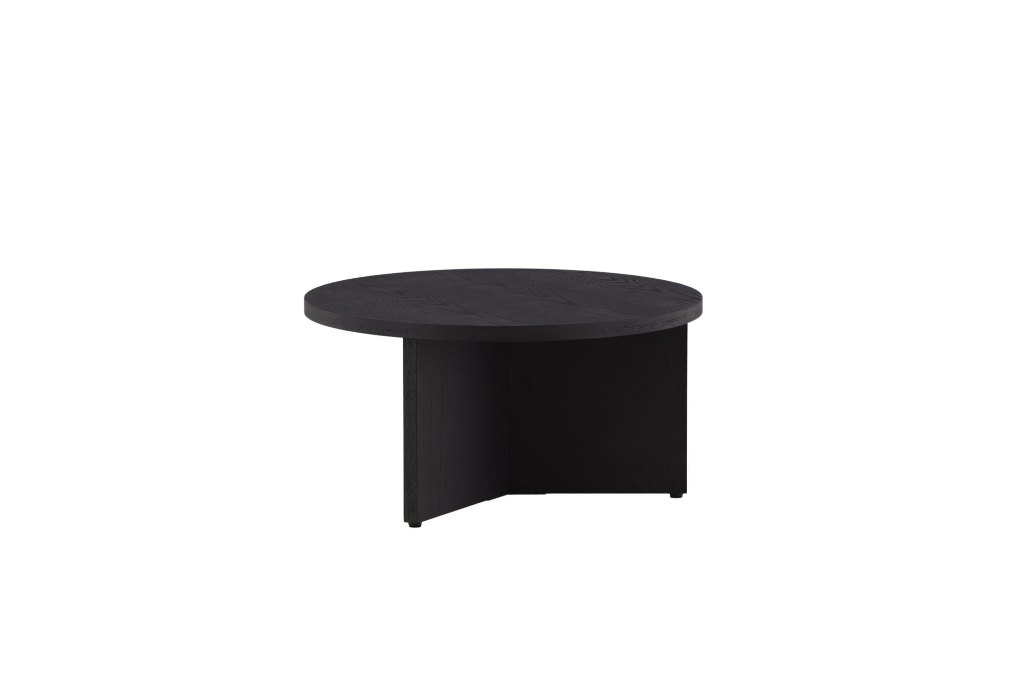 Venture Home Couchtisch »Saltö, runder Couchtisch in Holzfurnier-Optik, Ø 85 cm« Sofatisch, Furnier, rund, gepflegt, behaglich, edel
