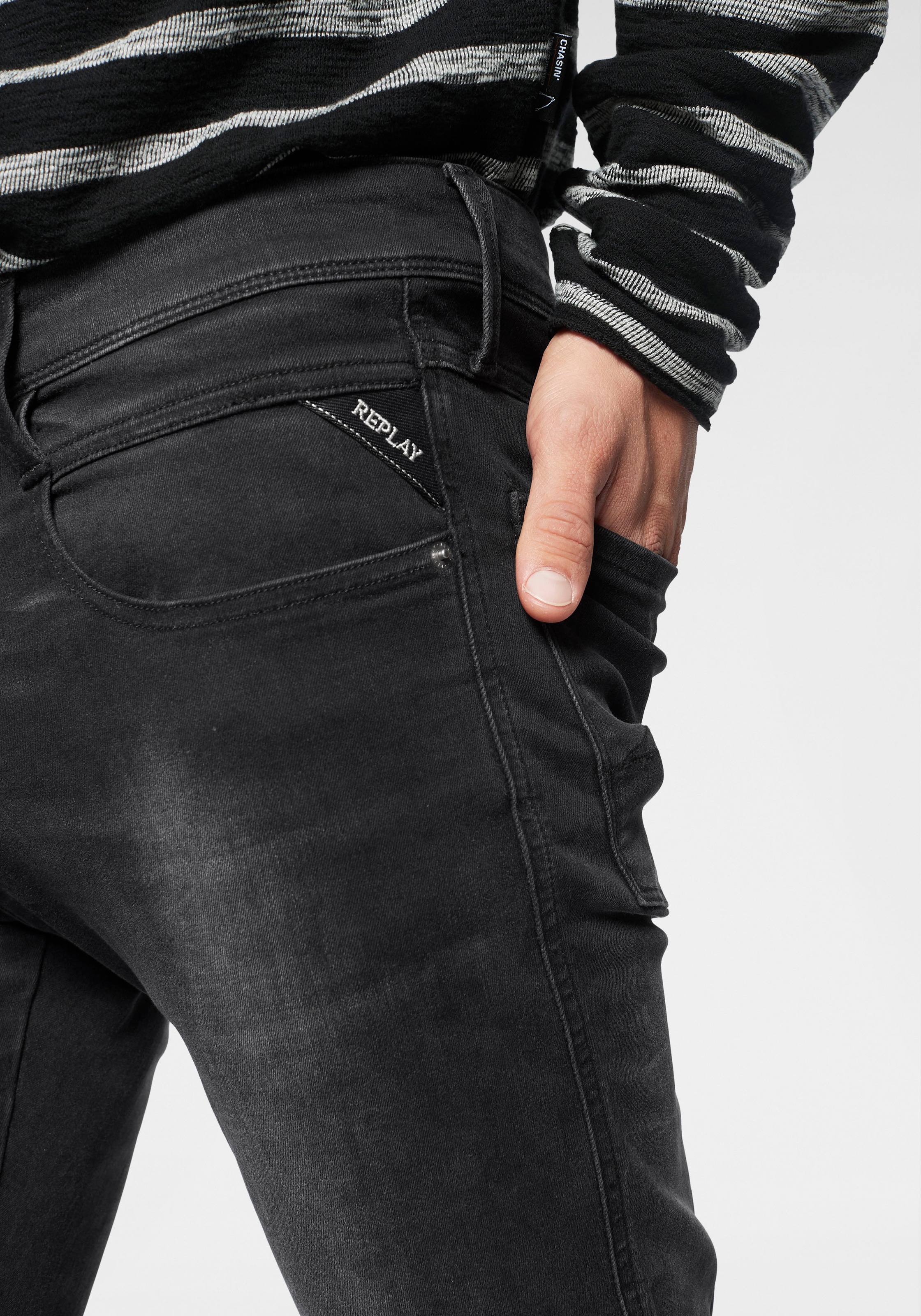 Replay Slim-fit-Jeans »Anbass Superstretch«