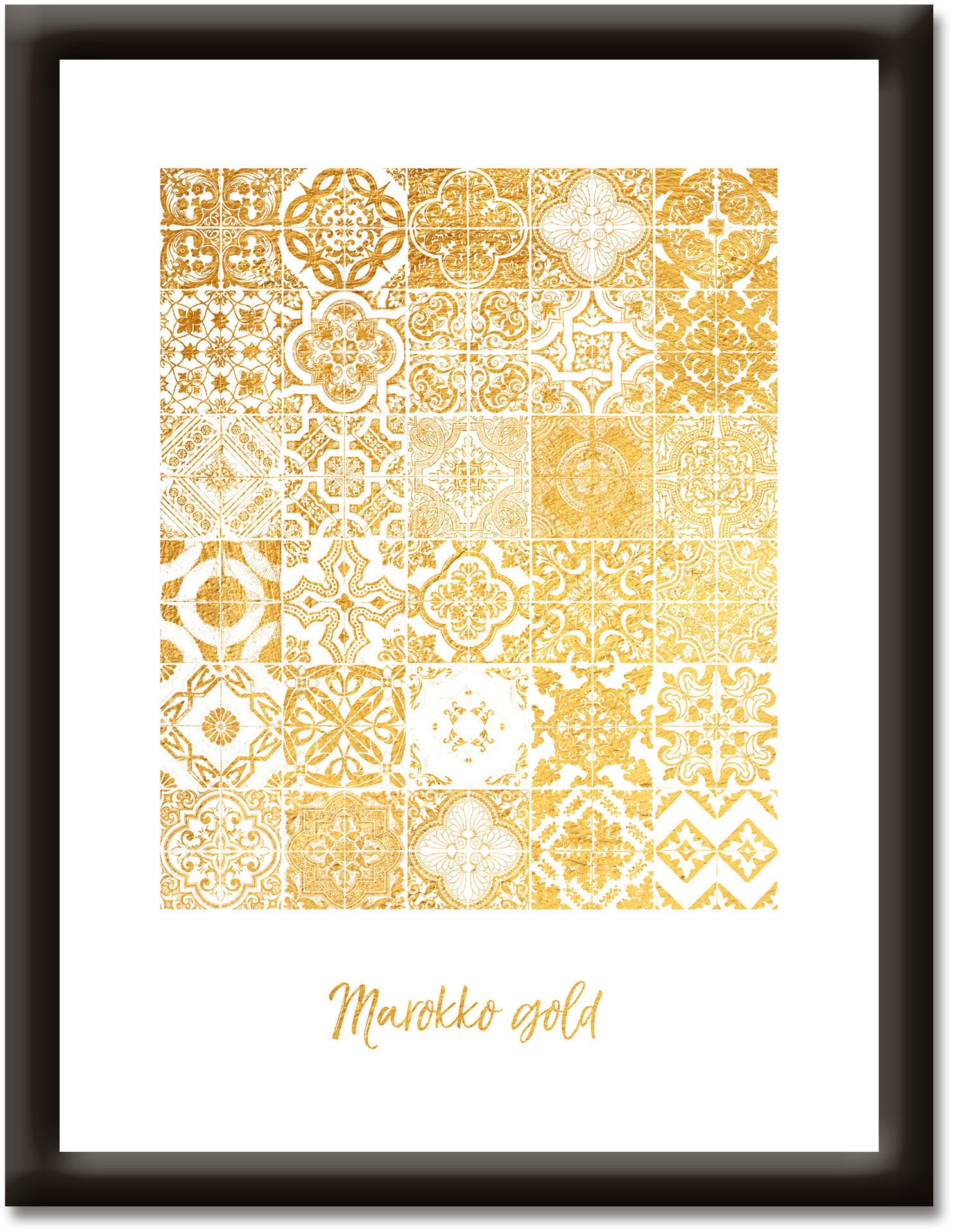 Image of Artland Wandbild »Marokko Gold«, Muster, (1 St.) bei Ackermann Versand Schweiz
