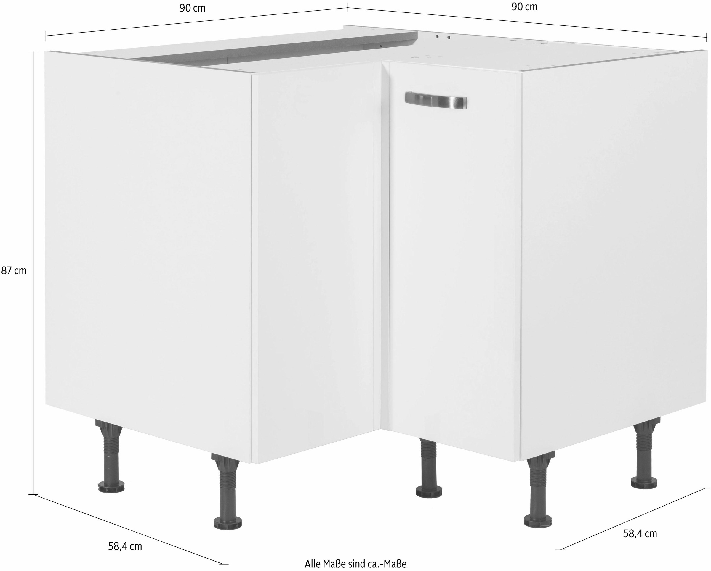 KOCHSTATION Eckunterschrank »KS-Cara«