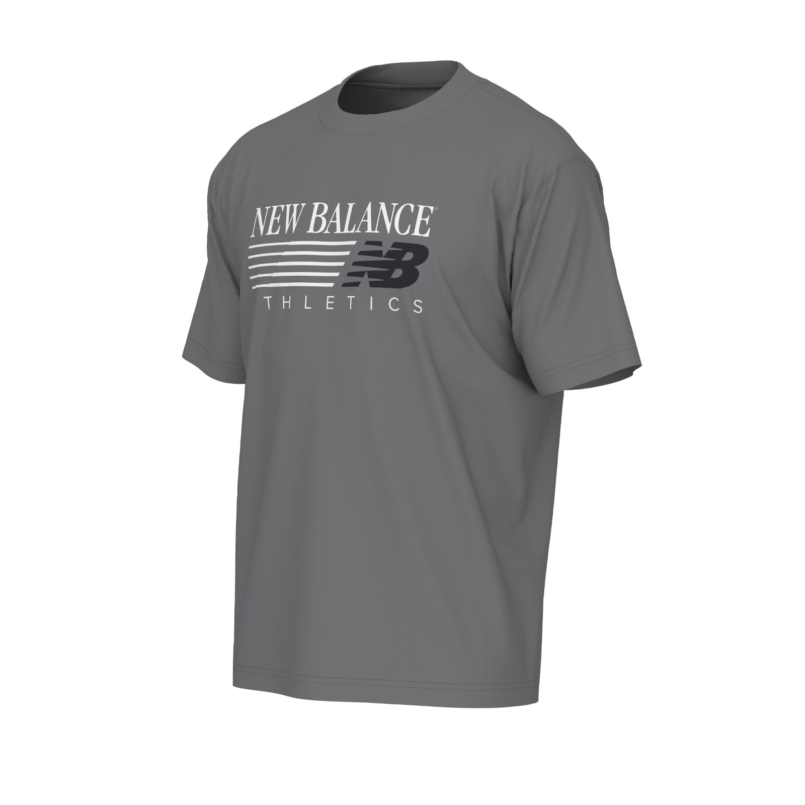 New Balance T-shirt »REIMAGINED  GRAPHIC T-SHIRT« style sportif, coupe T-shirt, pour mode sportive, en coton