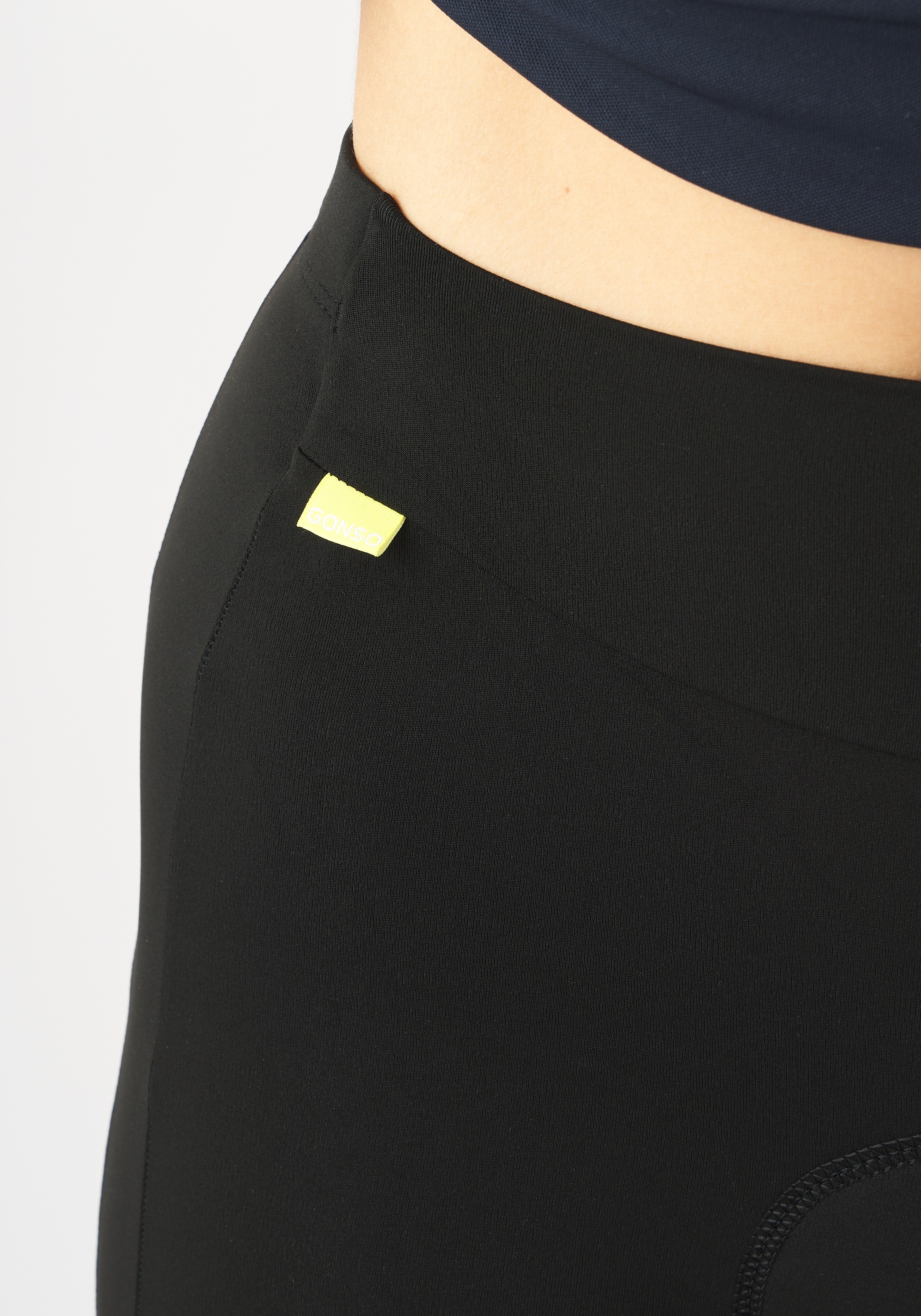 Gonso Fahrradhose »Essential Tight 3/4 Flared W«  Damen Radhose mit Sitzpolster, Radlerhose