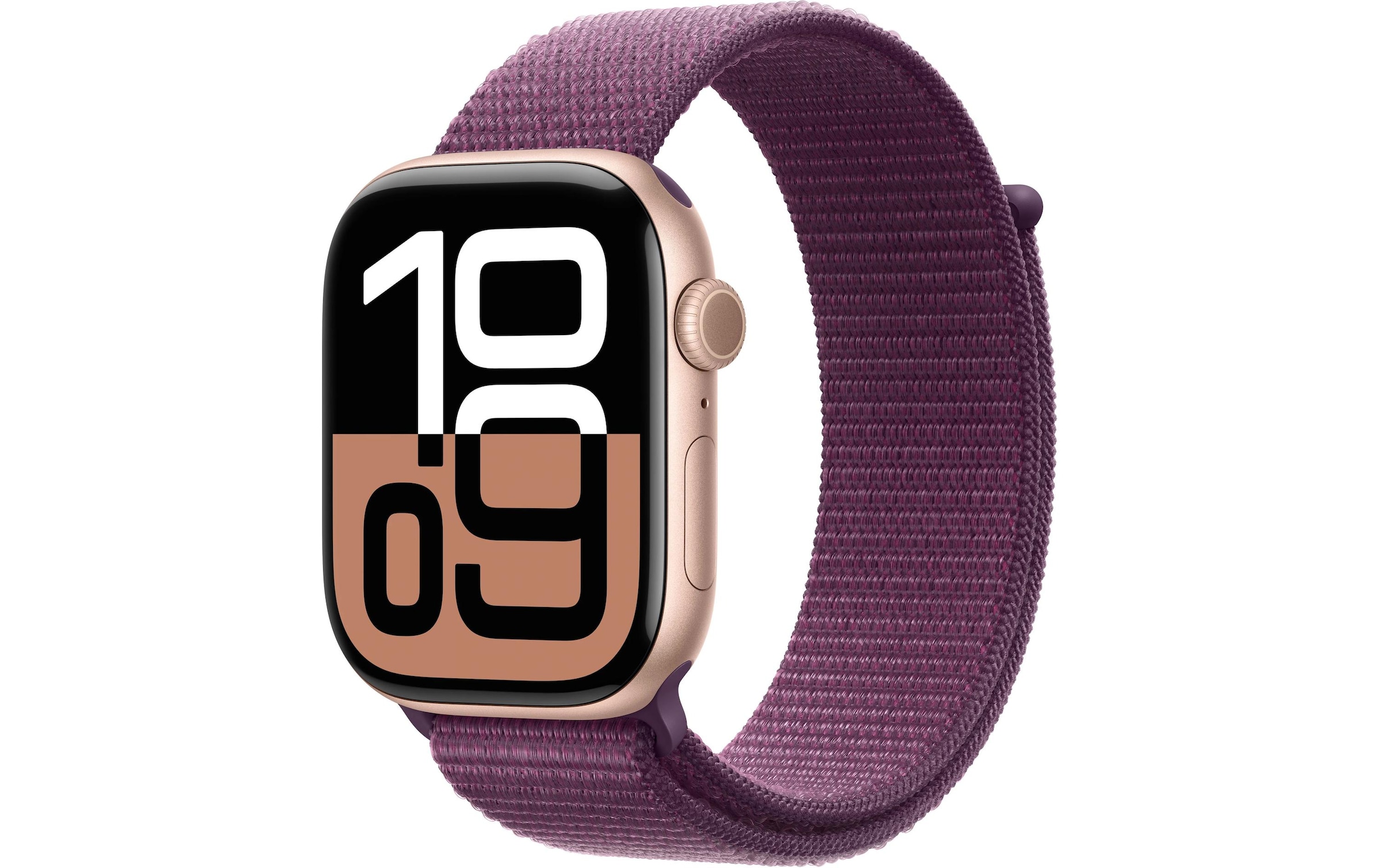 Apple Watch Series 10 Aluminium, 46 mm, GPS, Sport Loop, Roségold