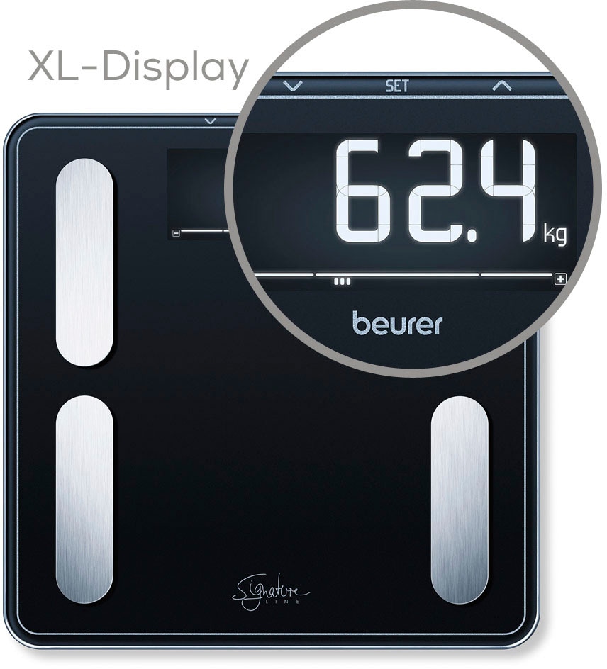BEURER Pèse-personne d'analyse corporelle »BF 400 Signature Line«