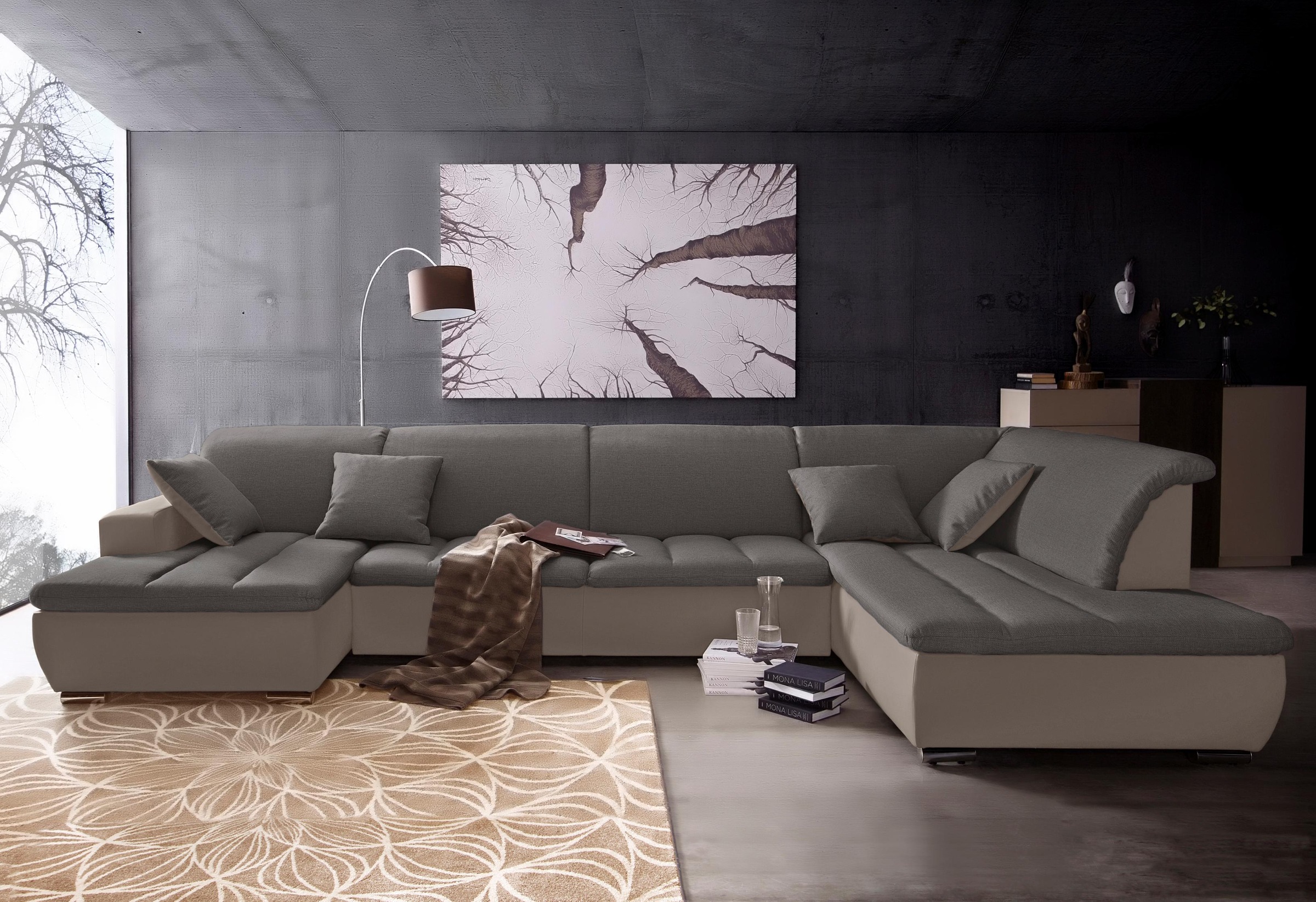 Image of INOSIGN Wohnlandschaft, im modernen Materialmix bei Ackermann Versand Schweiz