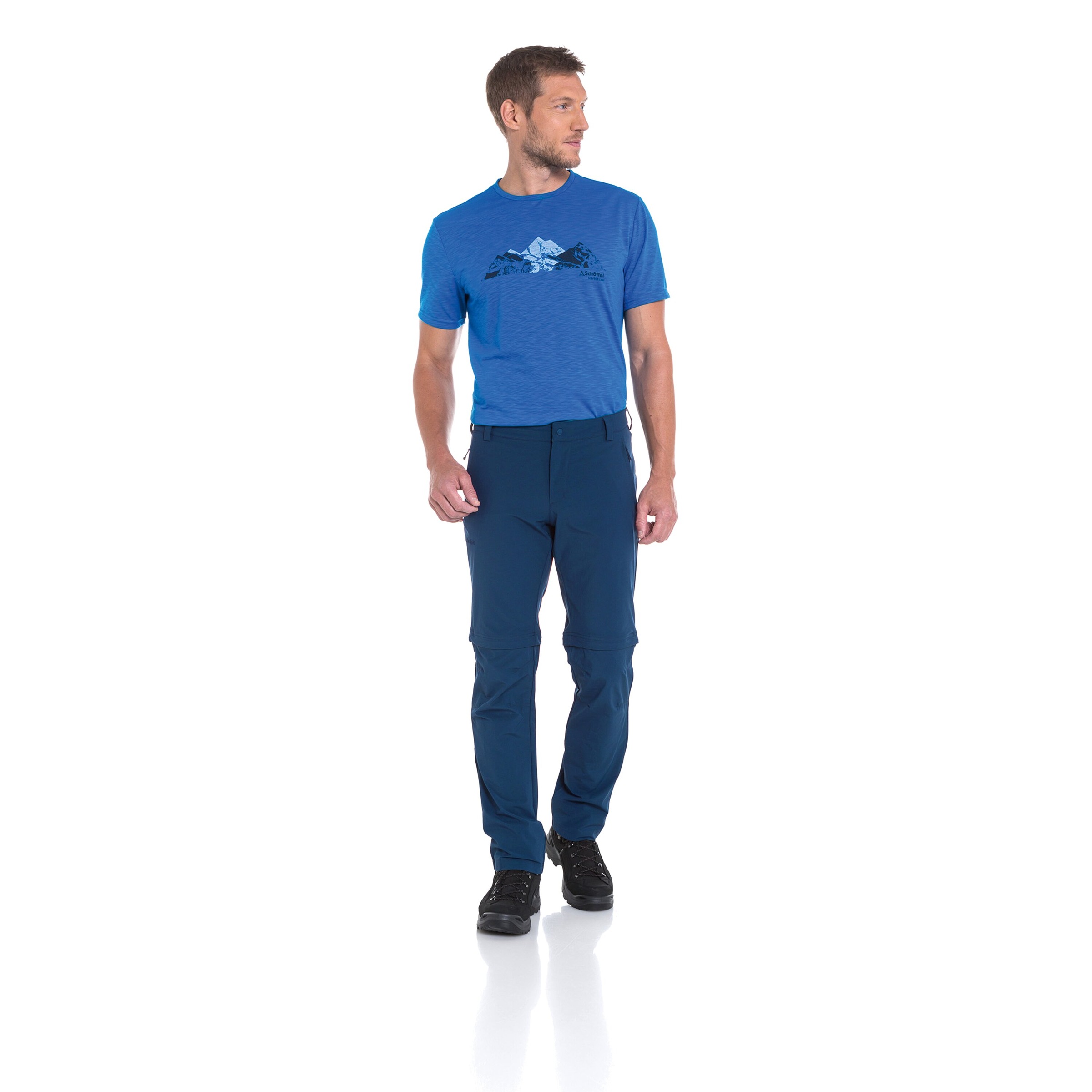 Image of Schöffel Zip-off-Hose sportlicher Stil, für vielseitige Outdoor-Aktivitäten