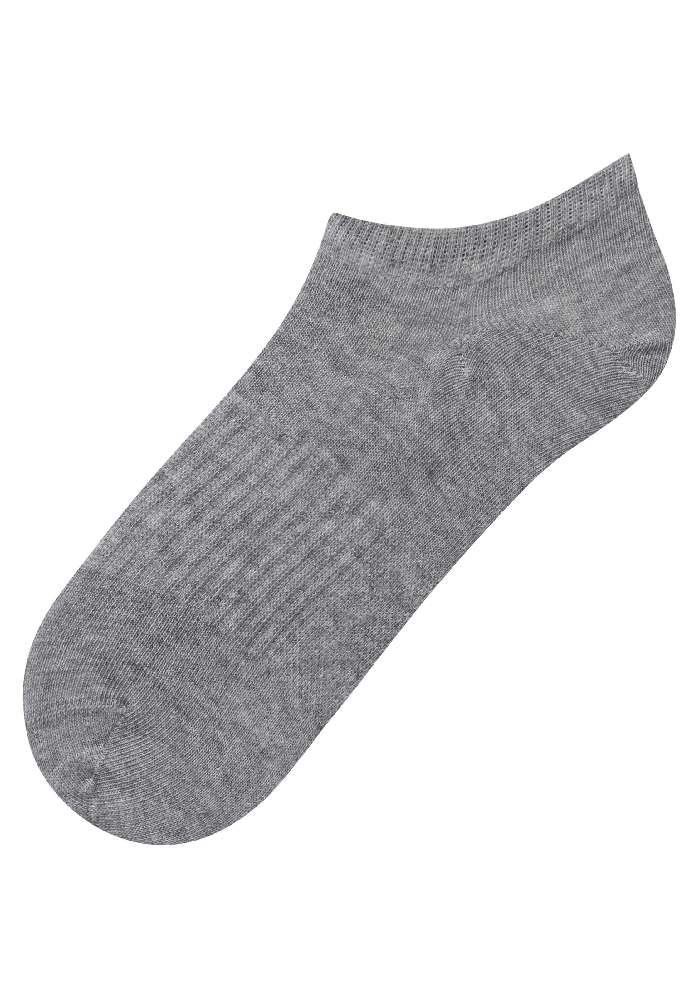 LASCANA ACTIVE Sneakersocken, (Packung, 7 Paar), mit Mittelfussgummi