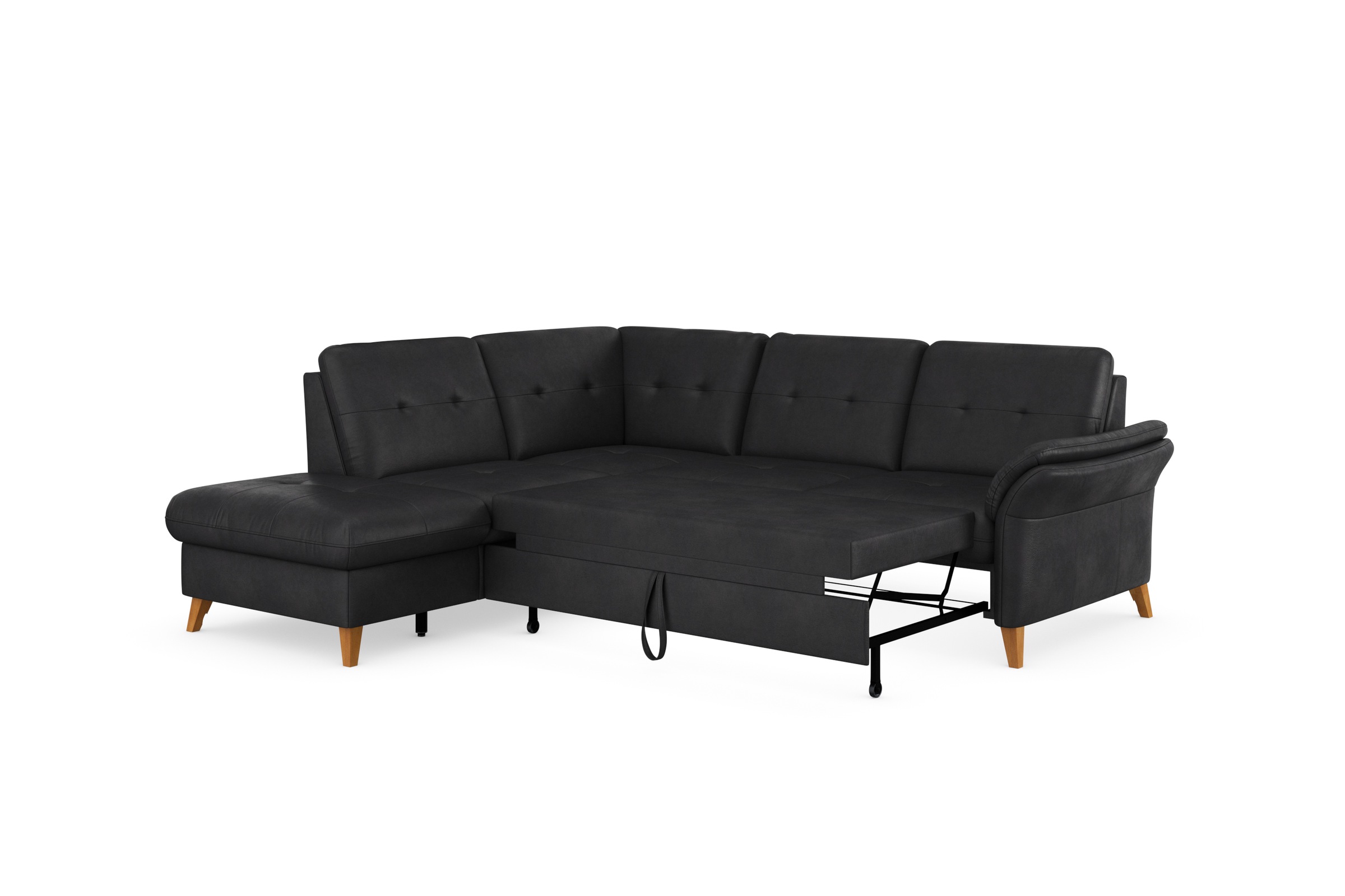 sit&more Ecksofa »Göteborg«, inkl. Sitztiefenverstellung, wahlweise mit Bettfunktion & Bettkasten