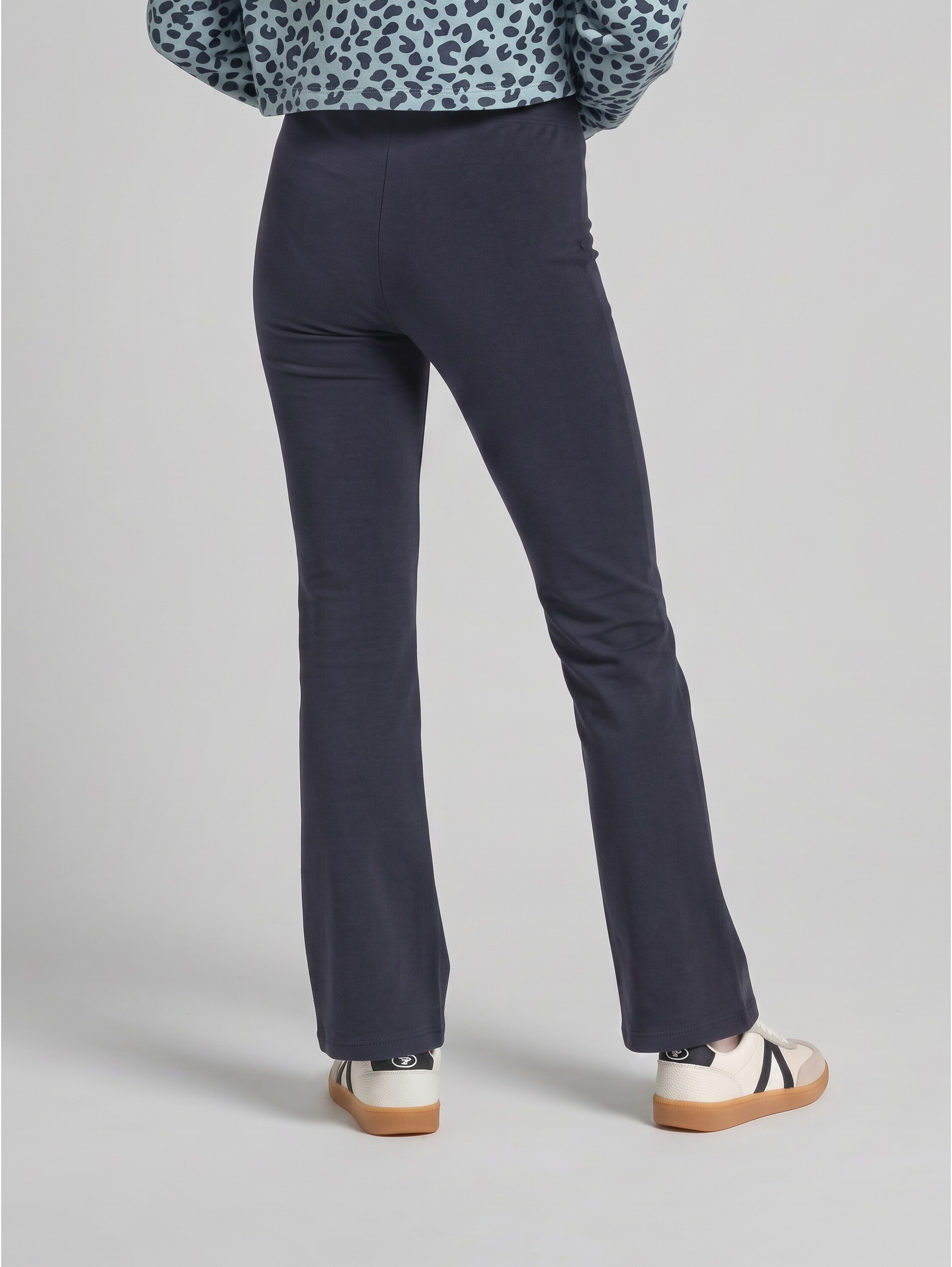 TOM TAILOR Leggings  En mélange de coton élastique, avec étiquette de marque
