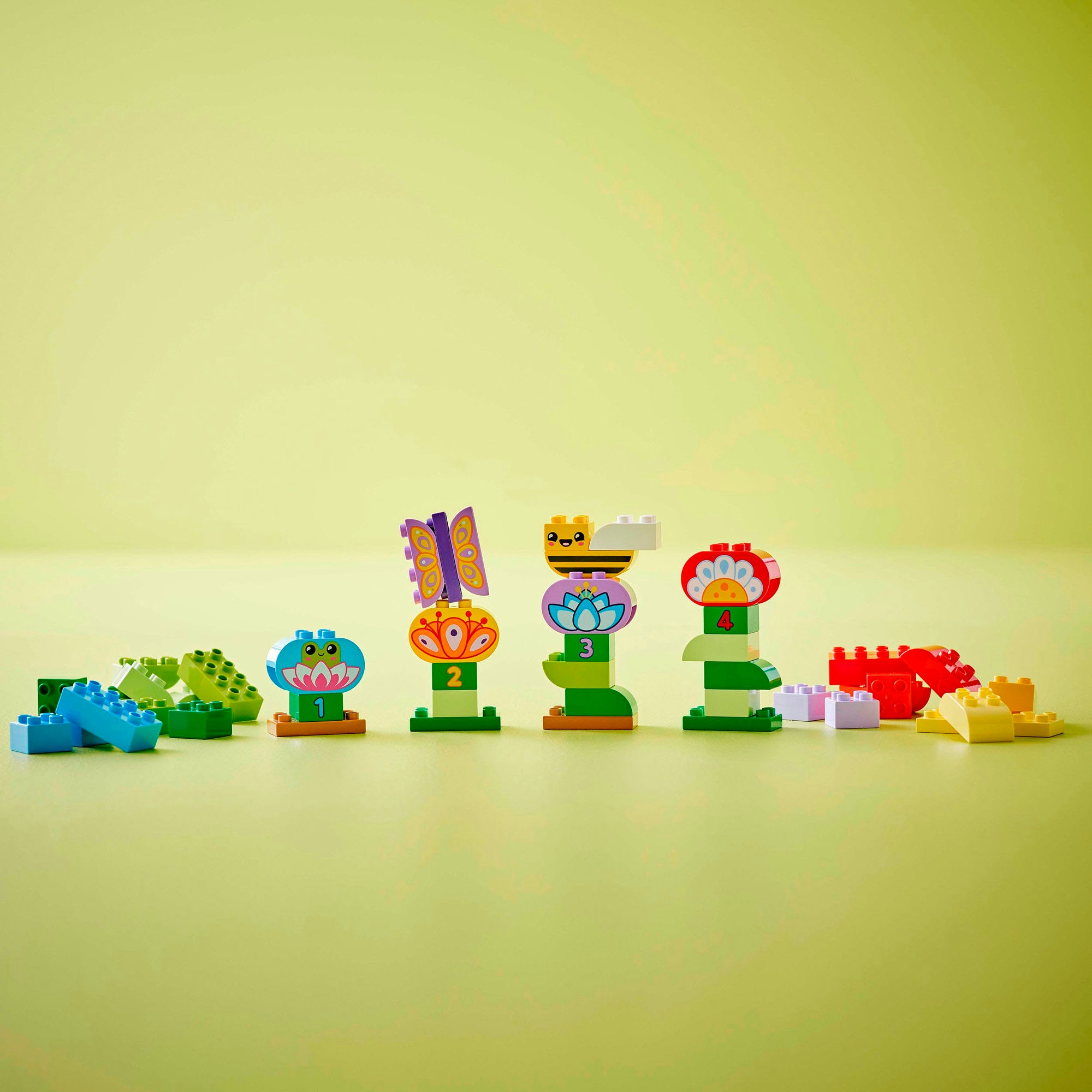 LEGO® Konstruktionsspielsteine »Kreativer Blumengarten (10444), LEGO DUPLO Town« Made in Europe