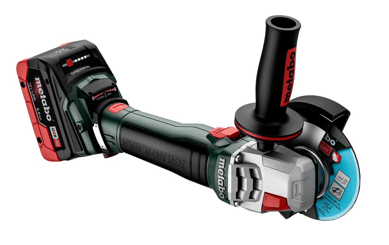 metabo Meuleuse d'angle sans fil »WB 18 LT BL 11-125 Quick, Ø 125 mm, Solo«