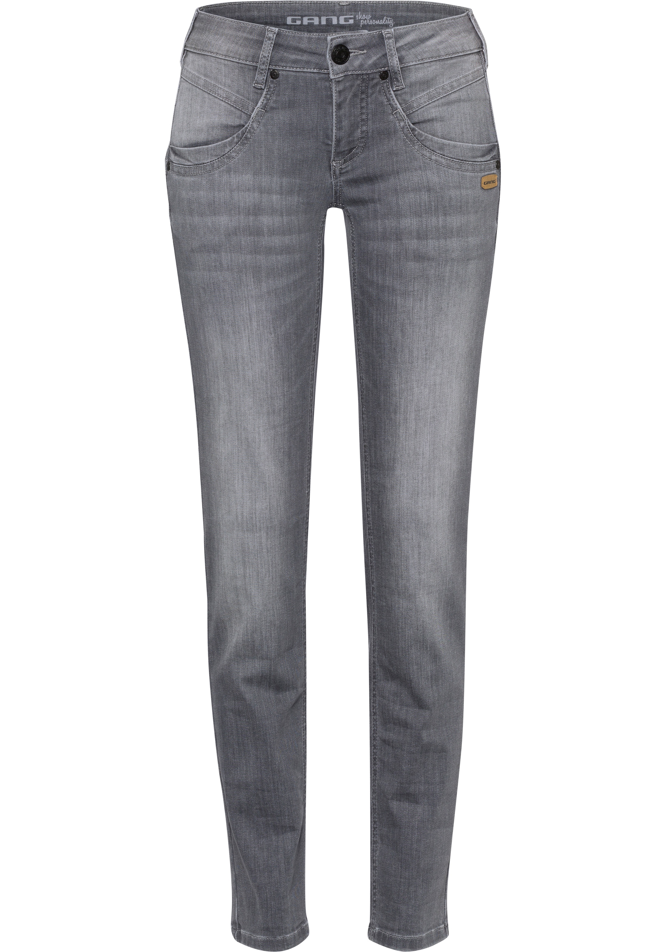 ♕ GANG Slim-fit-Jeans »94JOJO«, Bewegungsfreiheit bestellen versandkostenfrei mit Formstabilität grosser