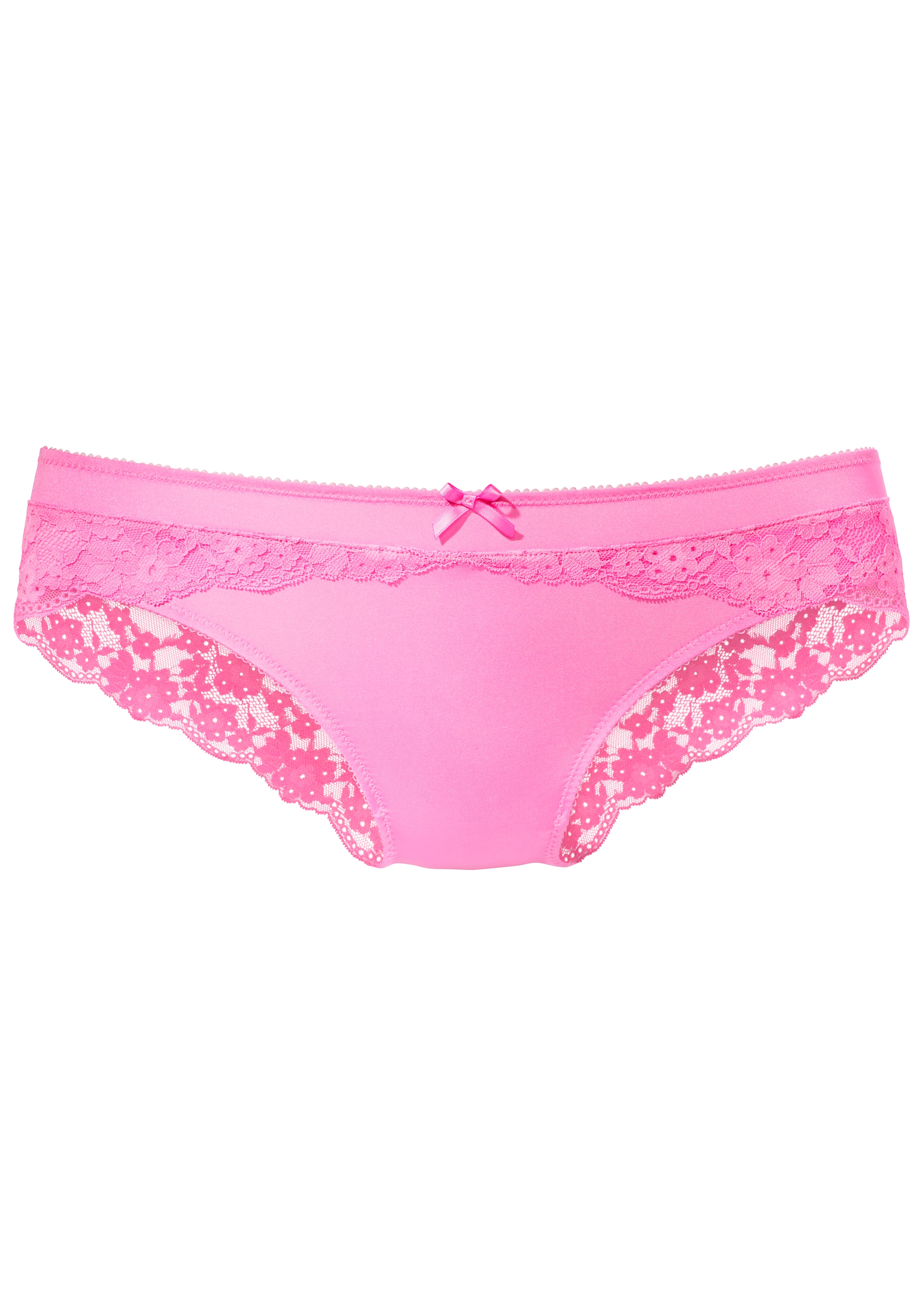 Vivance Panty, mit blumiger Spitze und feiner Zierschleife