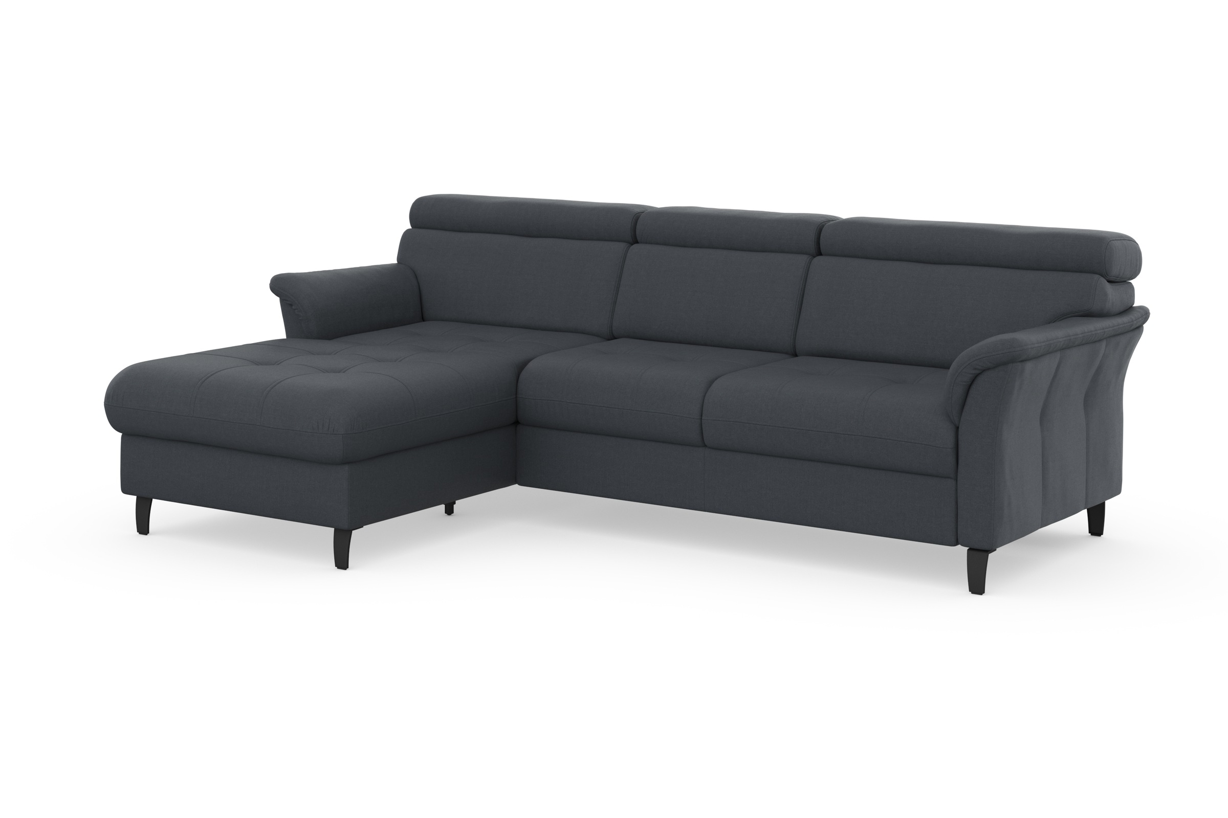 sit&more Ecksofa »Marano L-Form«, inklusive Kopfteilverstellung, wahlweise mit Bettfunktion, Bettkasten