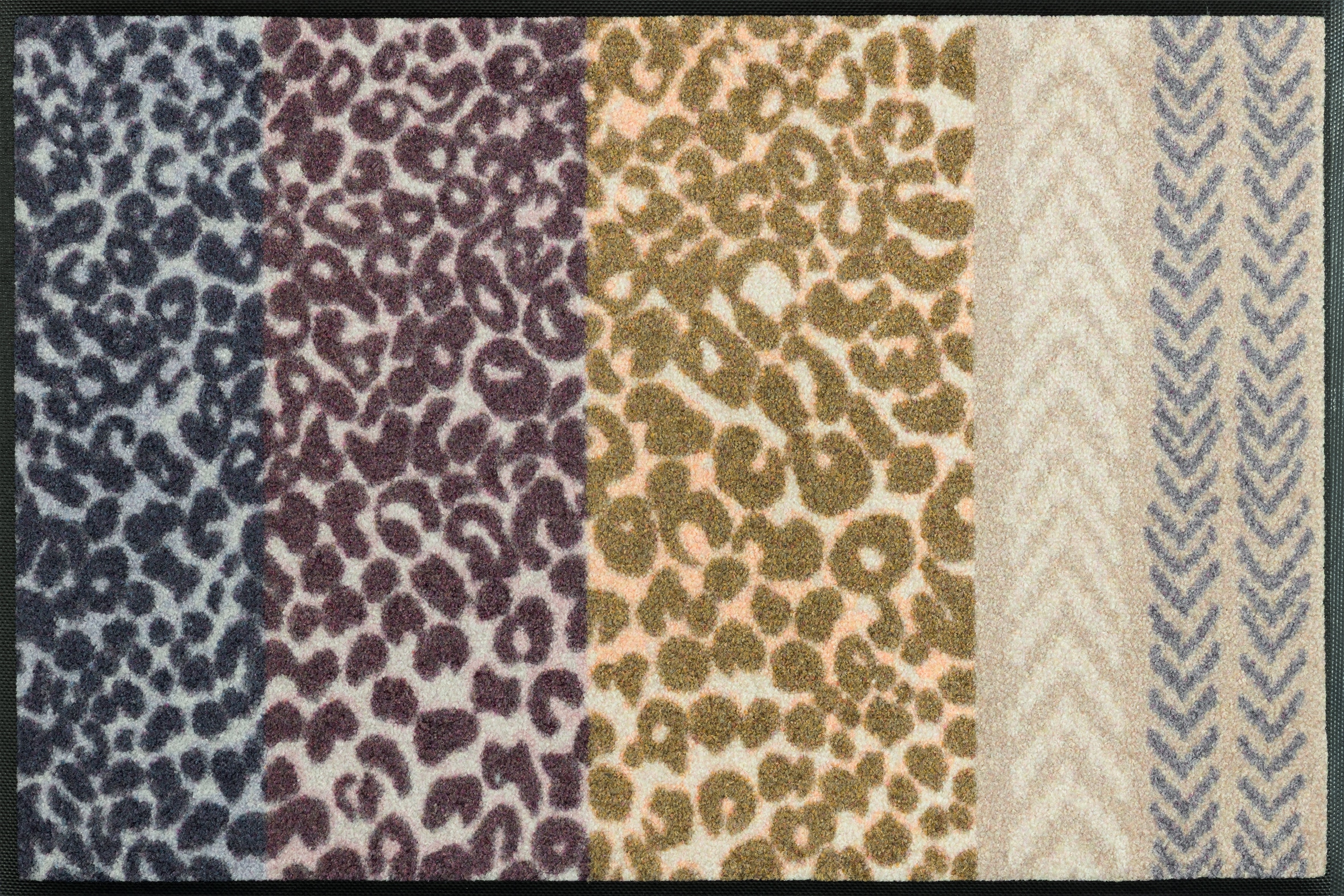 Image of wash+dry by Kleen-Tex Fussmatte "und Läufer Safari Blend" rechteckig 7 mm Höhe