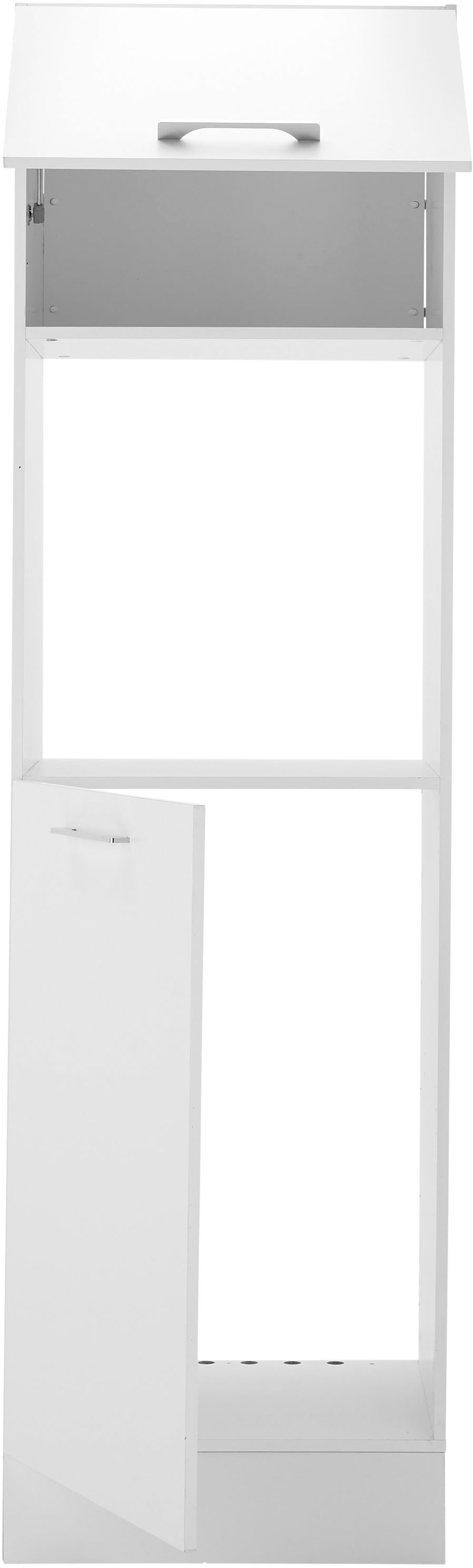 BASIC by Balculina Armoire multi-usages »Turin« 1 cuis tlg. largeur 60 cm, au choix en noir mat ou blanc mat