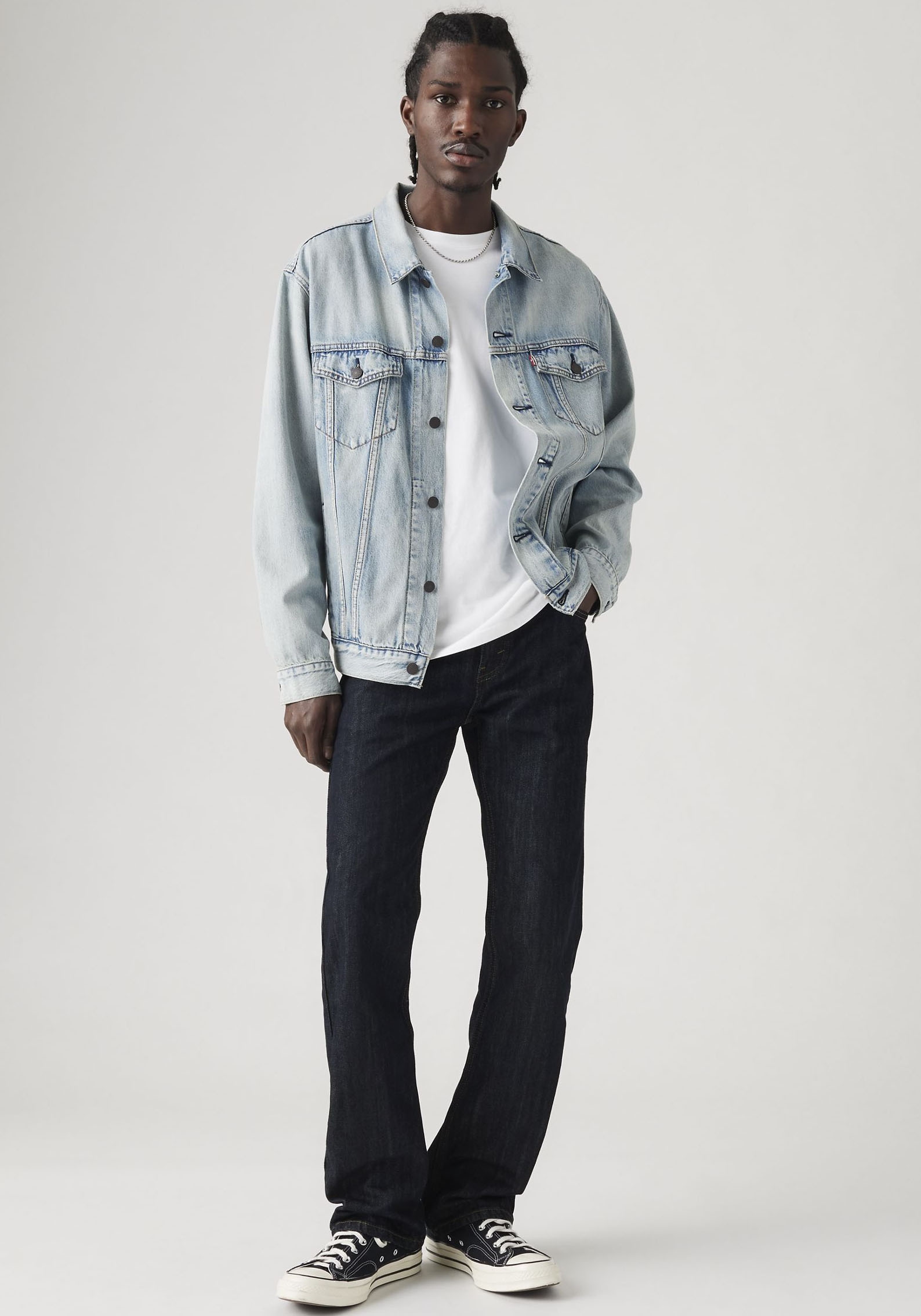 Levi's® Bootcut-Jeans »527 SLIM BOOT CUT« in cleaner Waschung